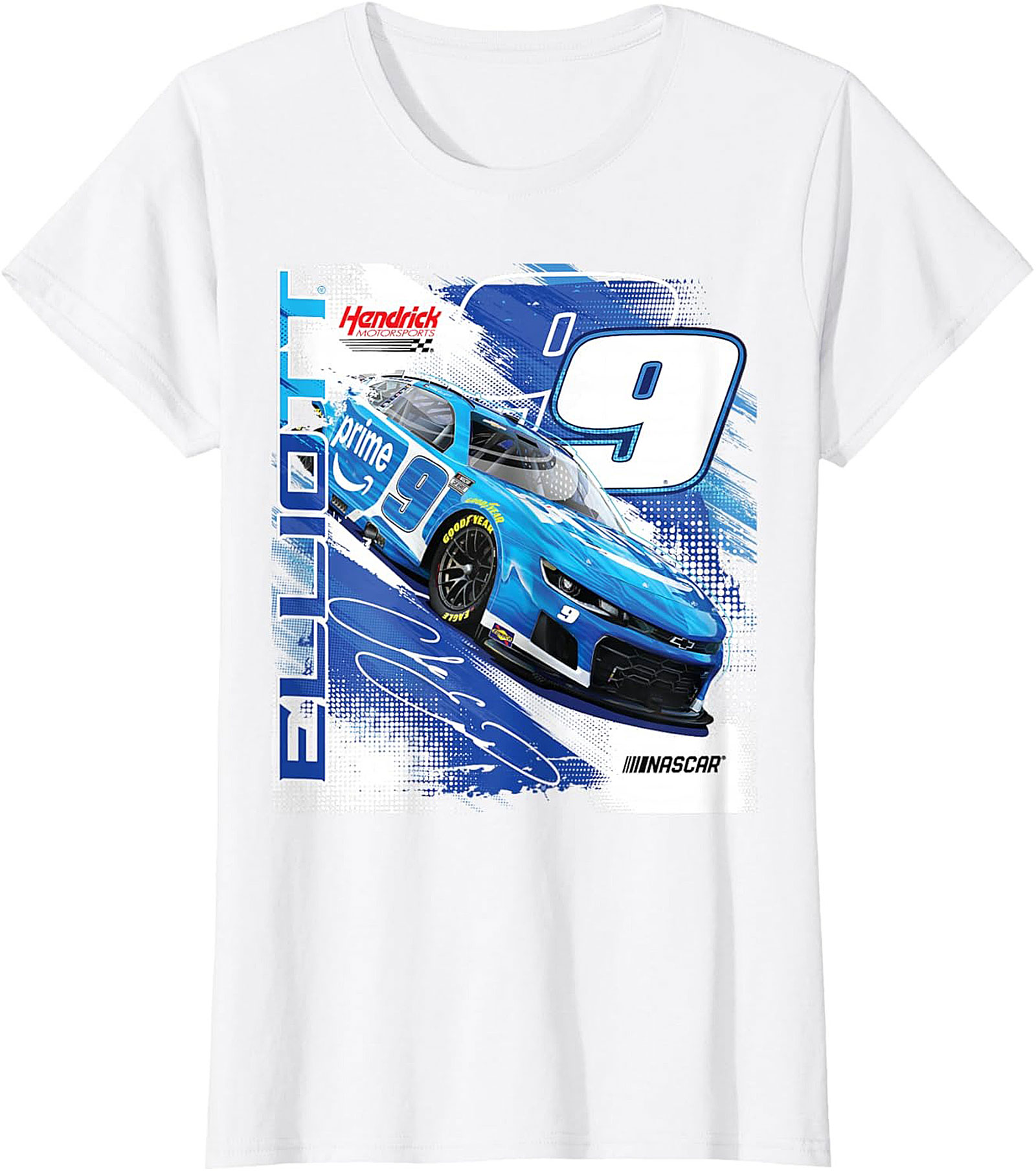Chase Elliott #9 NASCAR Graphic Tee Fan Shirt