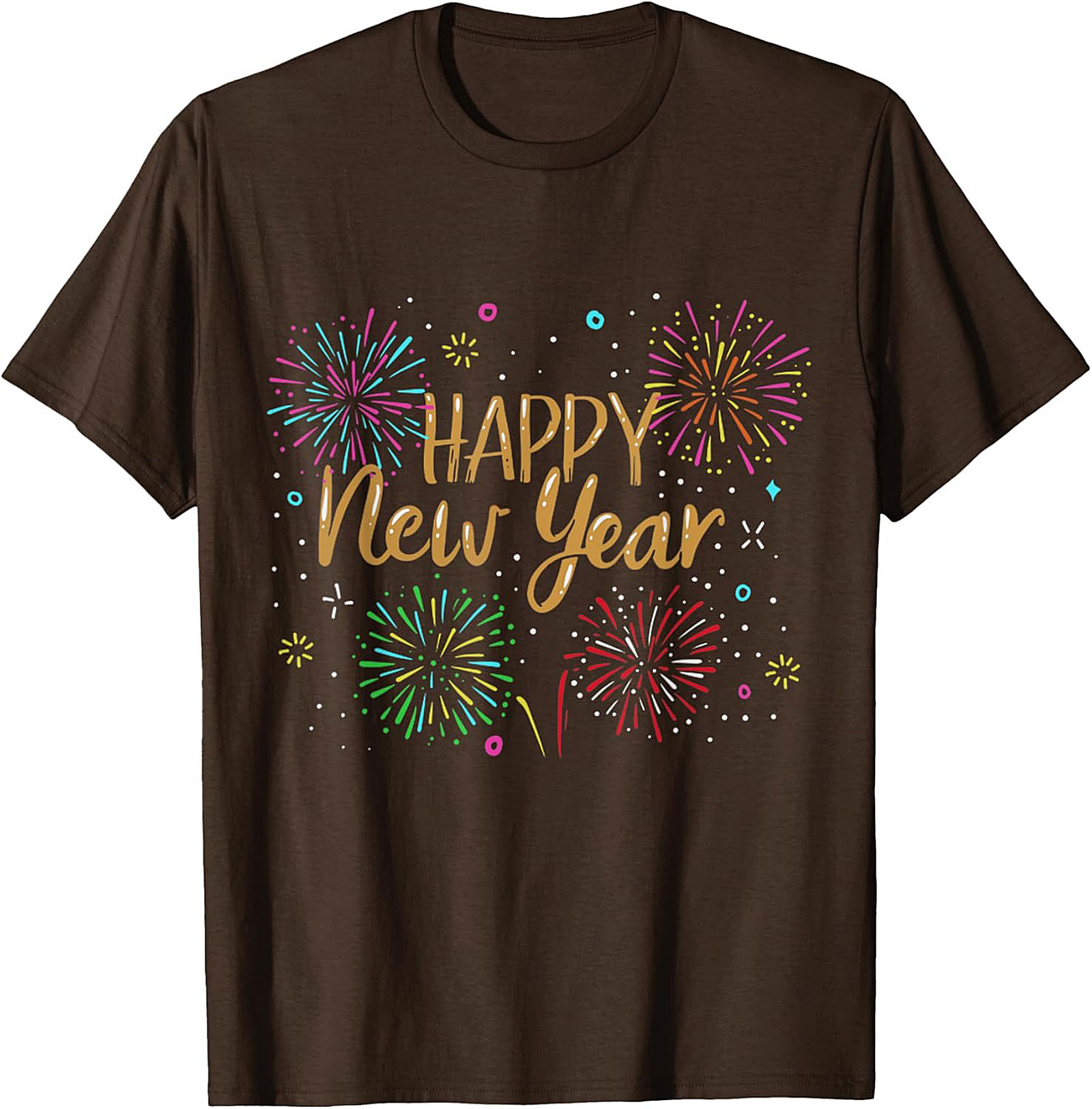  Happy New Year T-Shirt Festive Graphic Tee