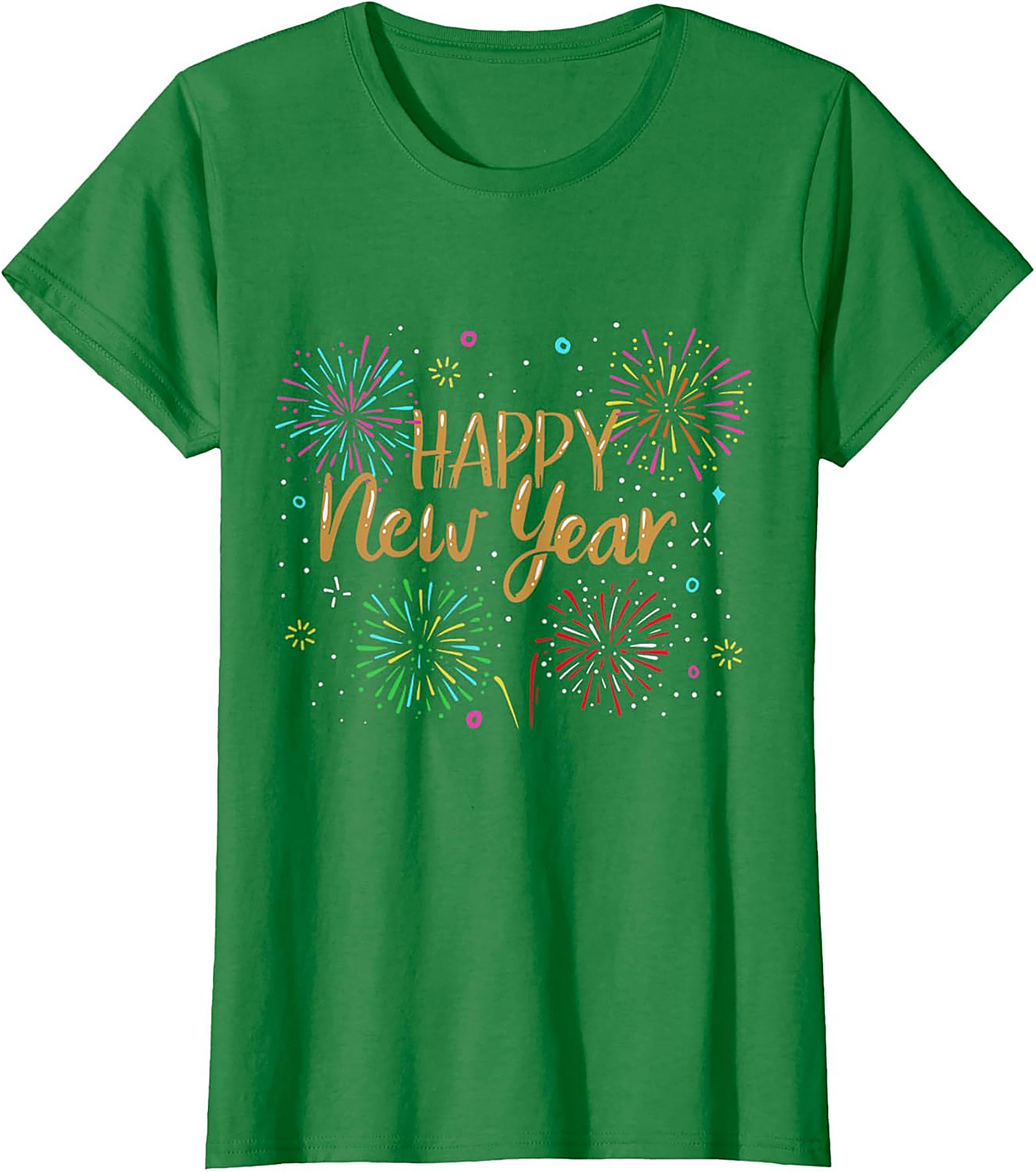  Happy New Year T-Shirt Festive Graphic Tee