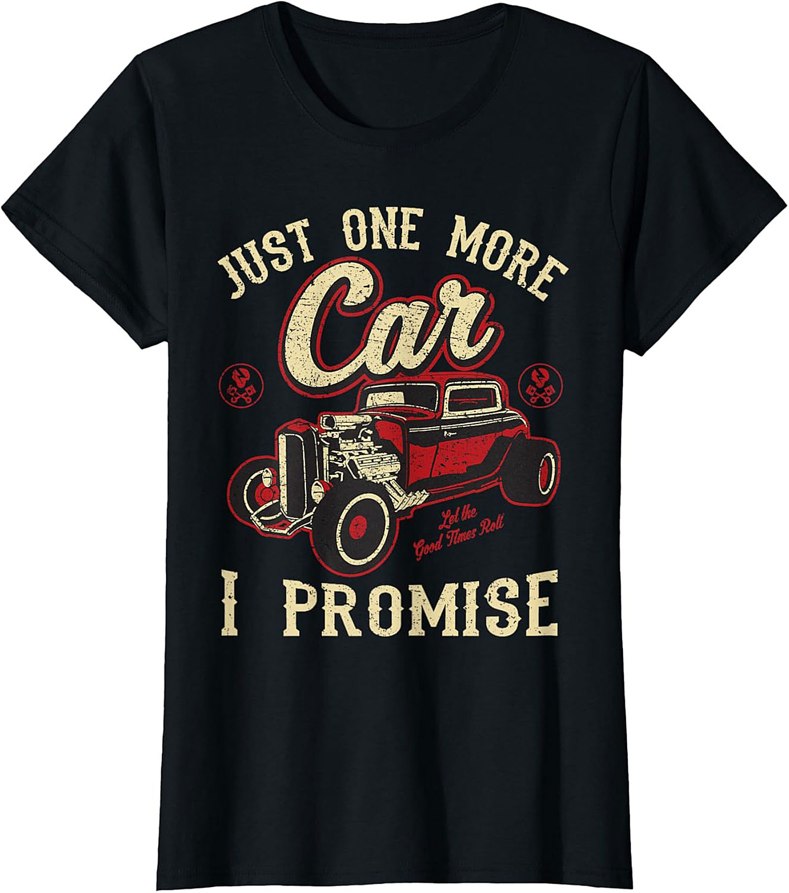 Hot Rod Graphic Tee: Just One More Car Funny Shirt Gift