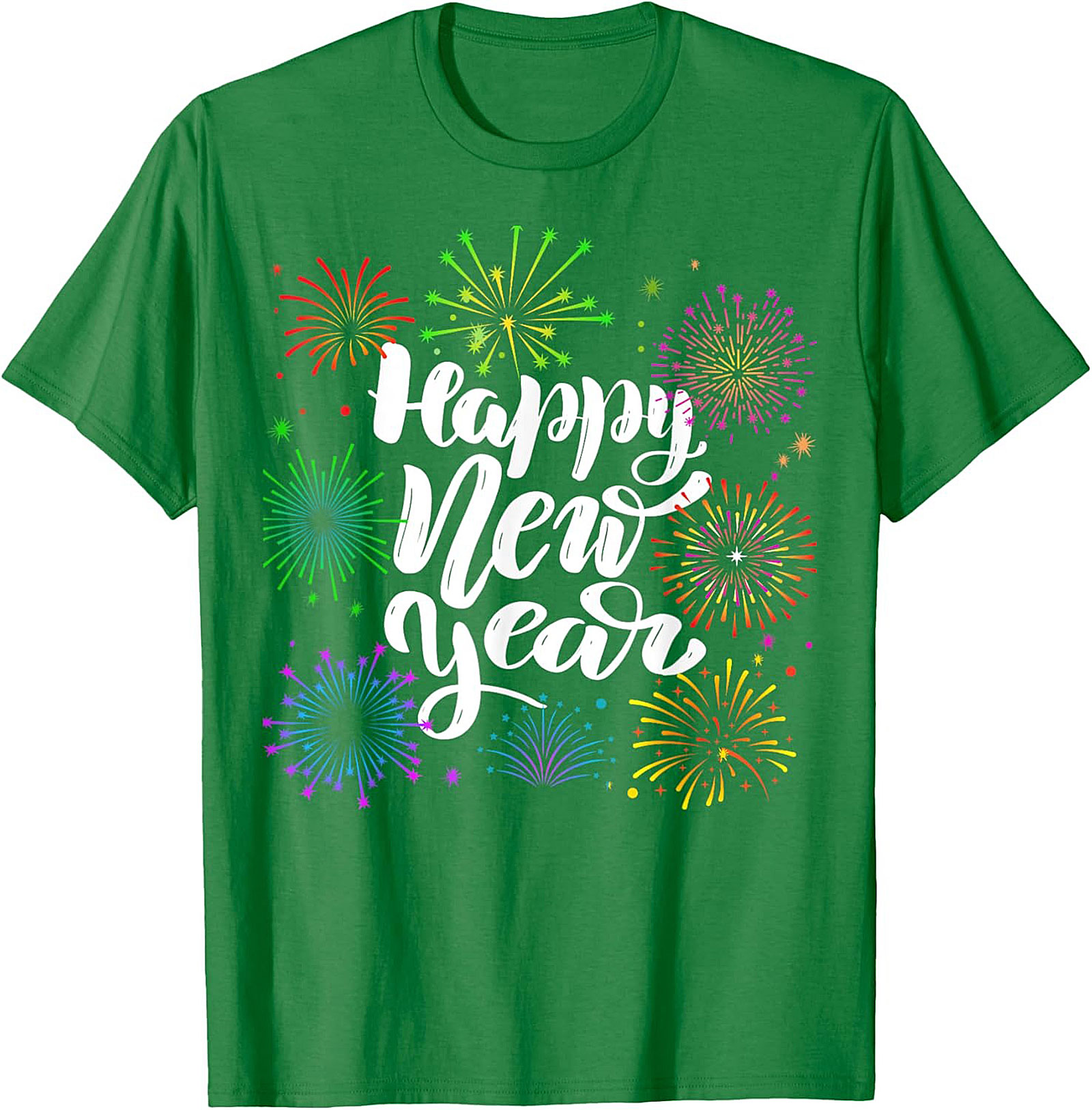 Happy New Year Graphic Tee Festive Celebration Unisex Shirt