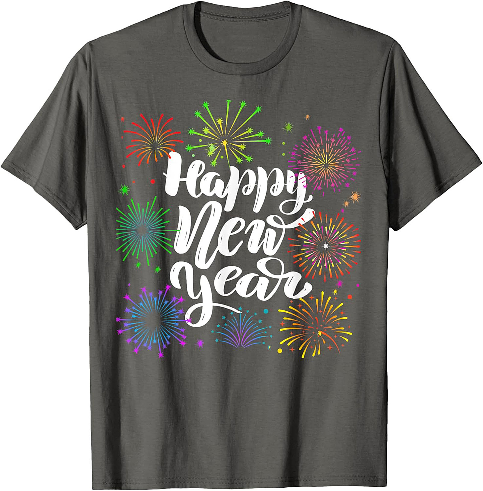 Happy New Year Graphic Tee Festive Celebration Unisex Shirt