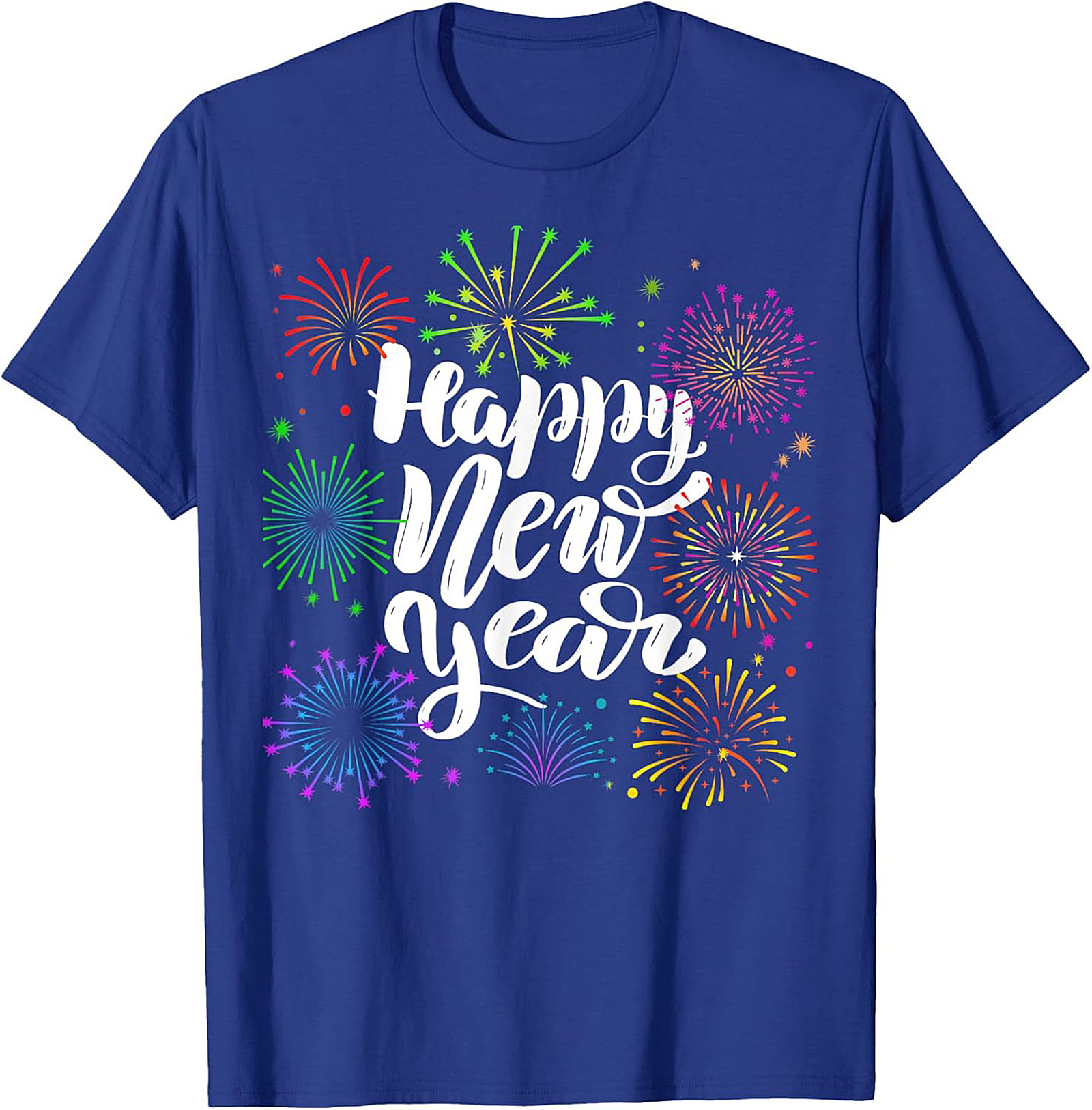 Happy New Year Graphic Tee Festive Celebration Unisex Shirt