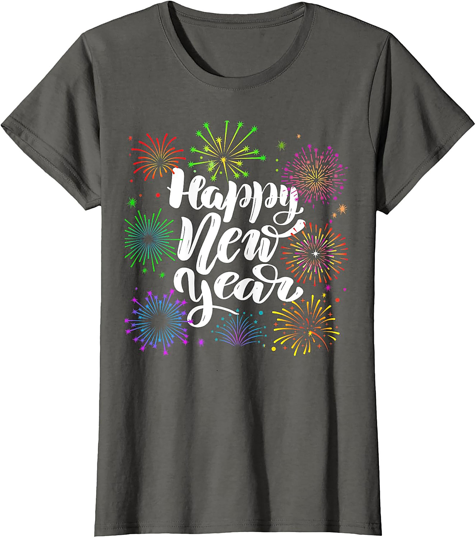 Happy New Year Graphic Tee Festive Celebration Unisex Shirt