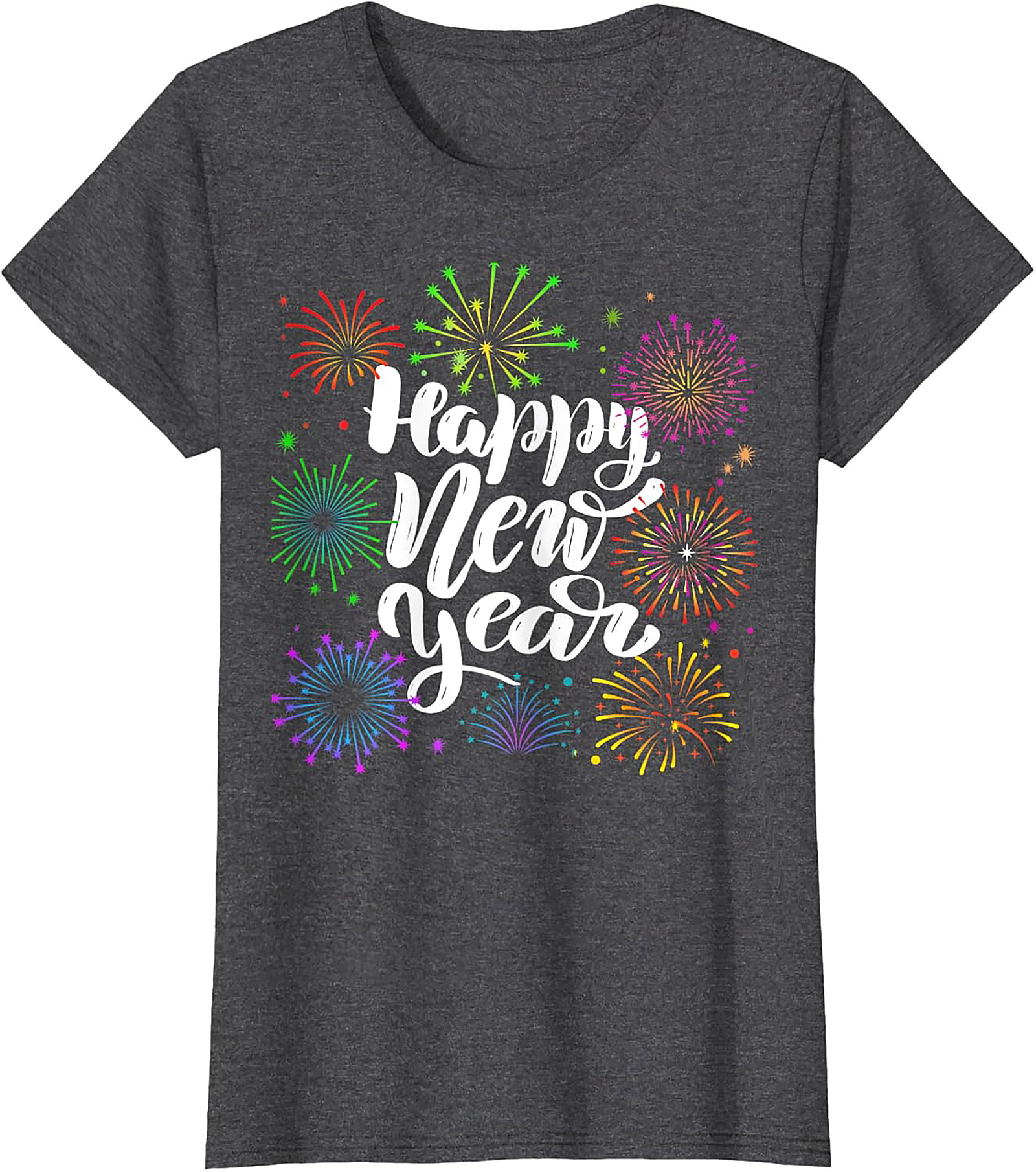 Happy New Year Graphic Tee Festive Celebration Unisex Shirt