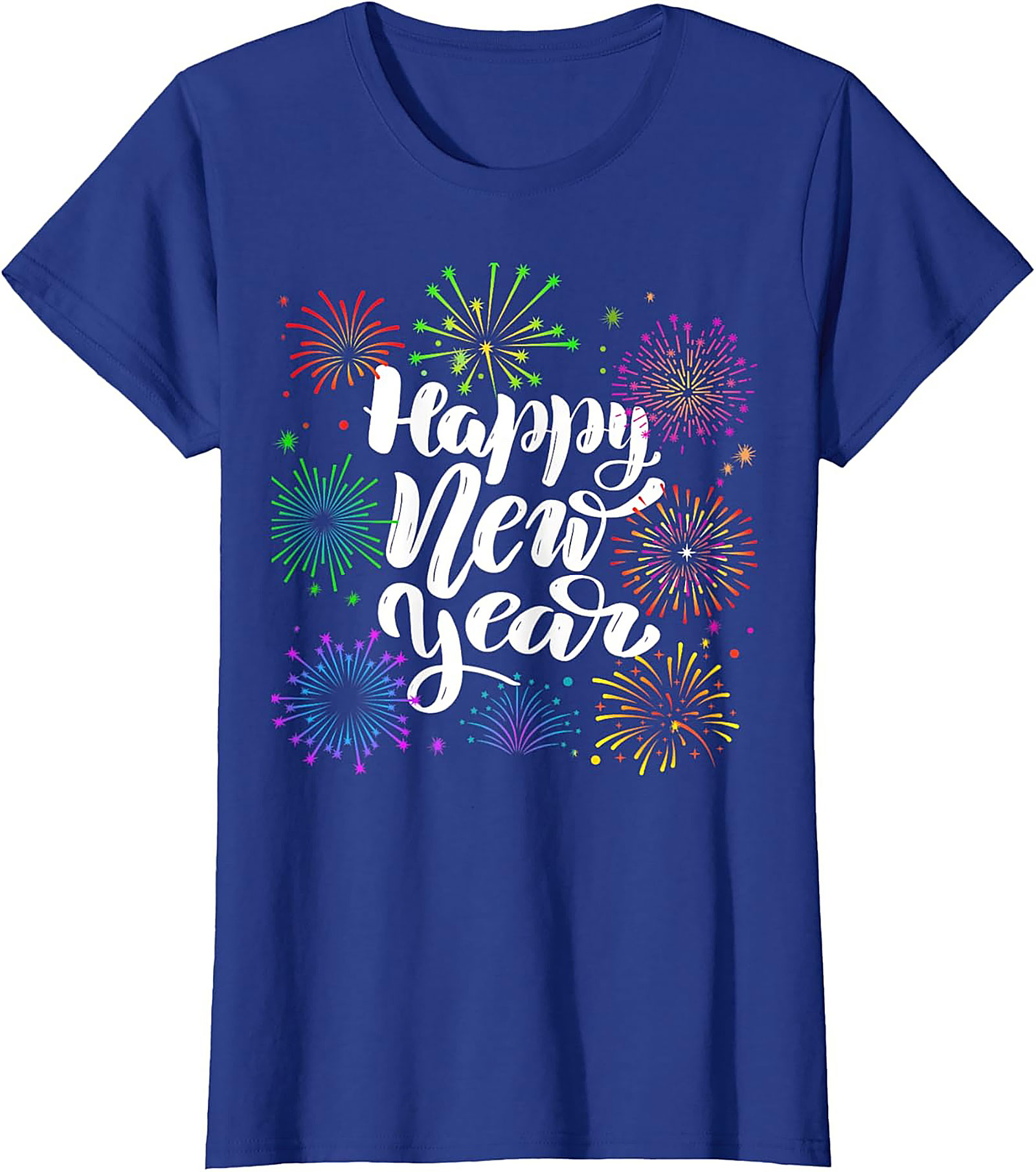 Happy New Year Graphic Tee Festive Celebration Unisex Shirt