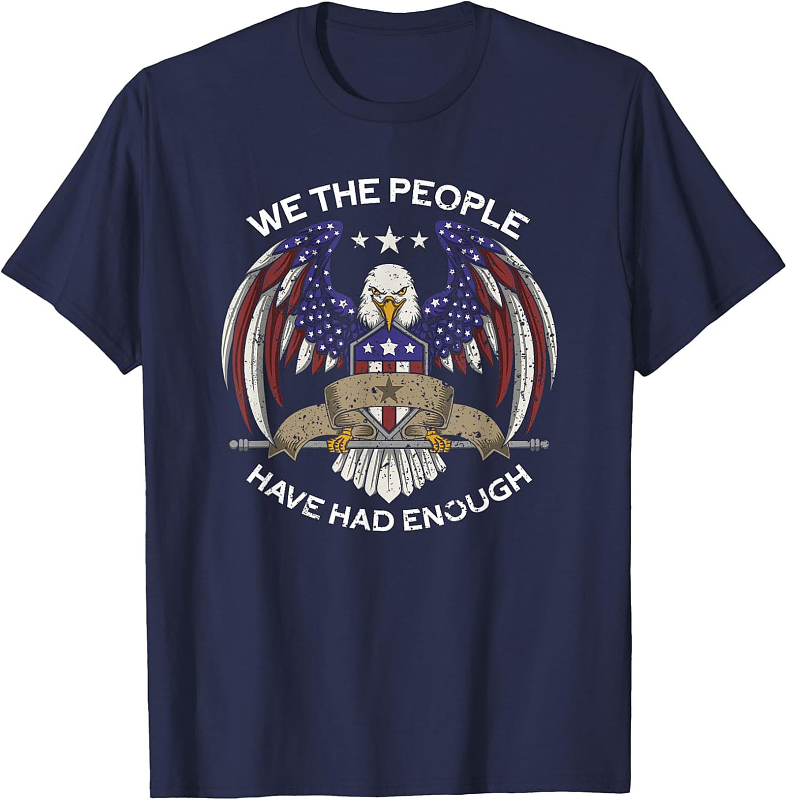 We The People T-shirt | Patriotic Eagle Graphic Tee