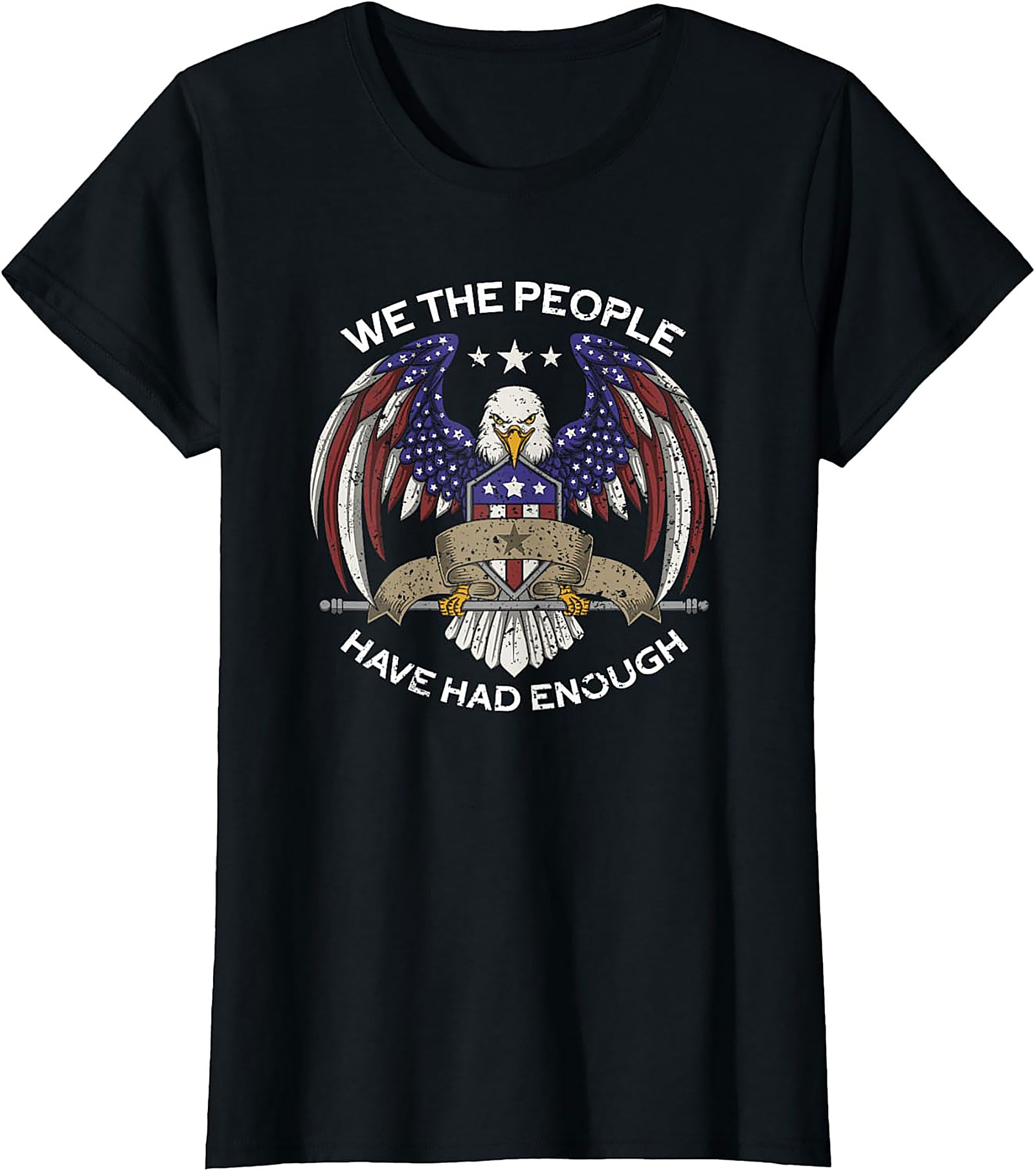 We The People T-shirt | Patriotic Eagle Graphic Tee