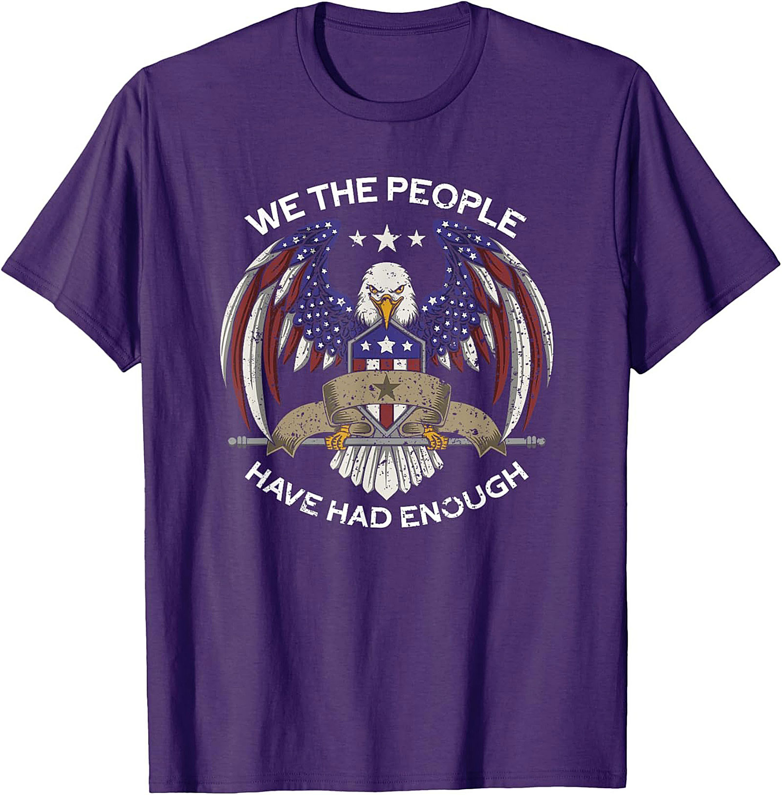 We The People T-shirt | Patriotic Eagle Graphic Tee
