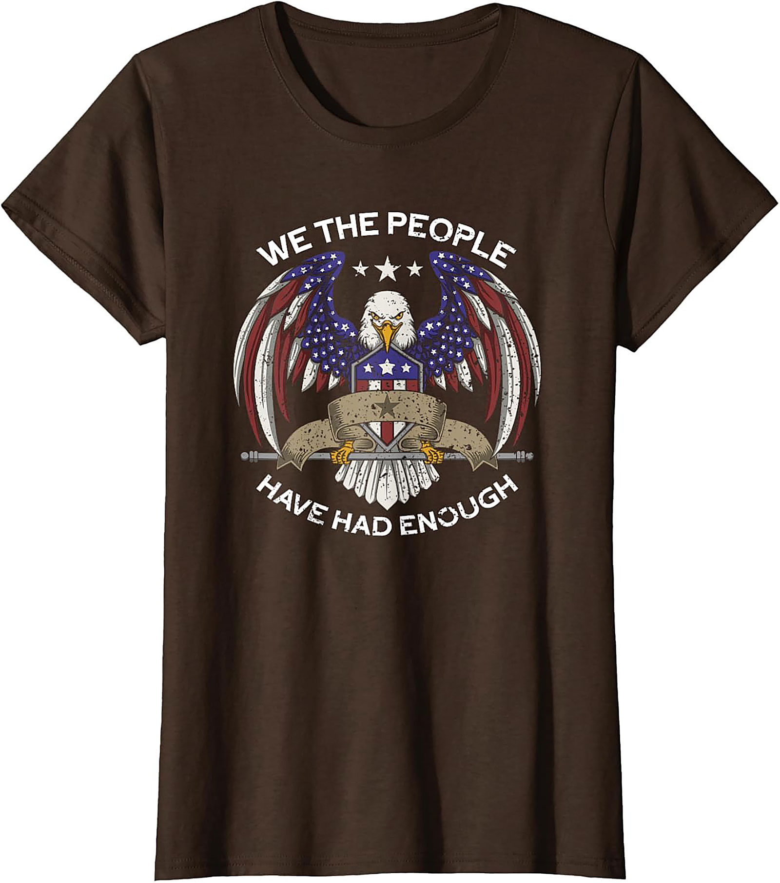 We The People T-shirt | Patriotic Eagle Graphic Tee