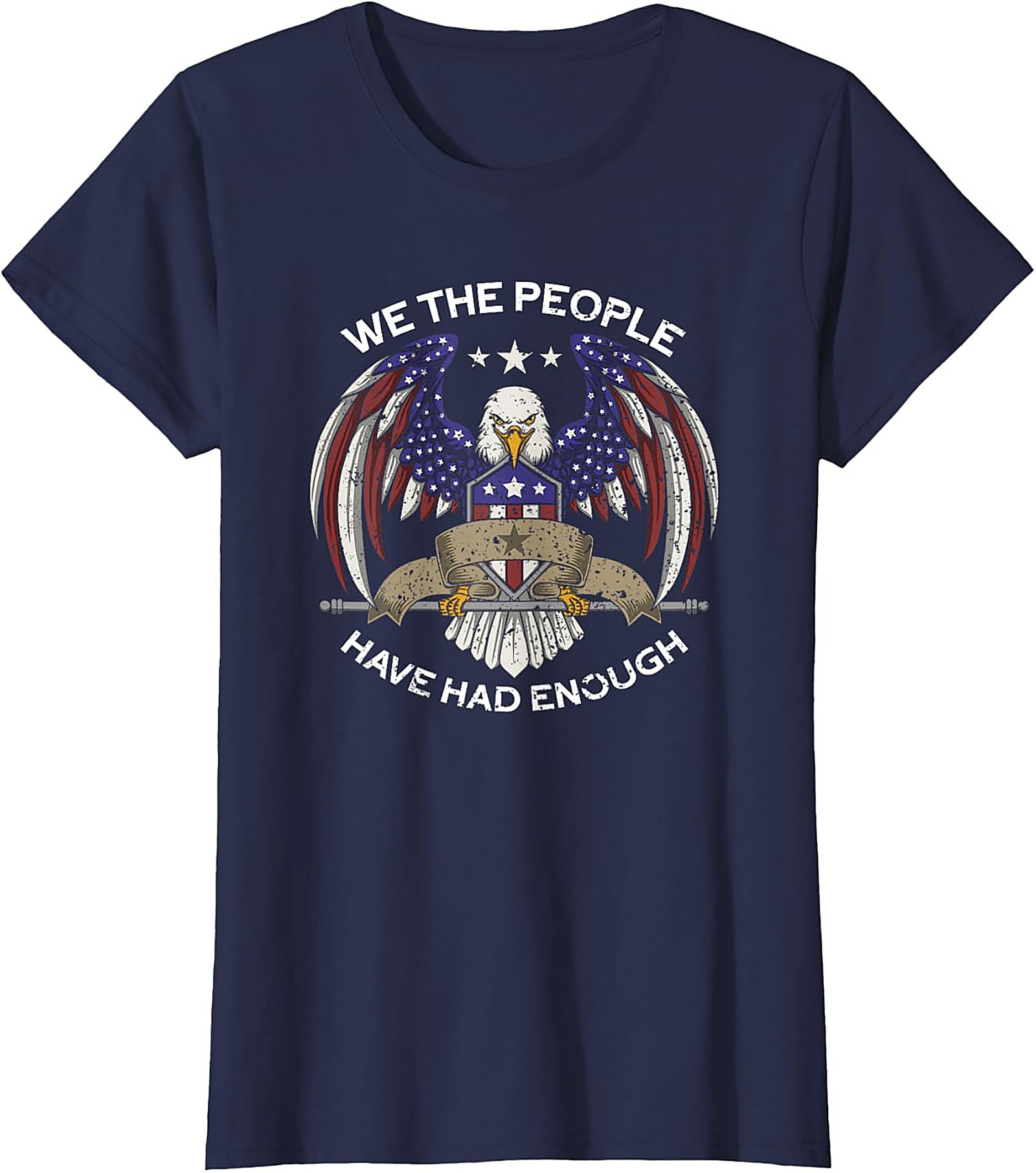 We The People T-shirt | Patriotic Eagle Graphic Tee