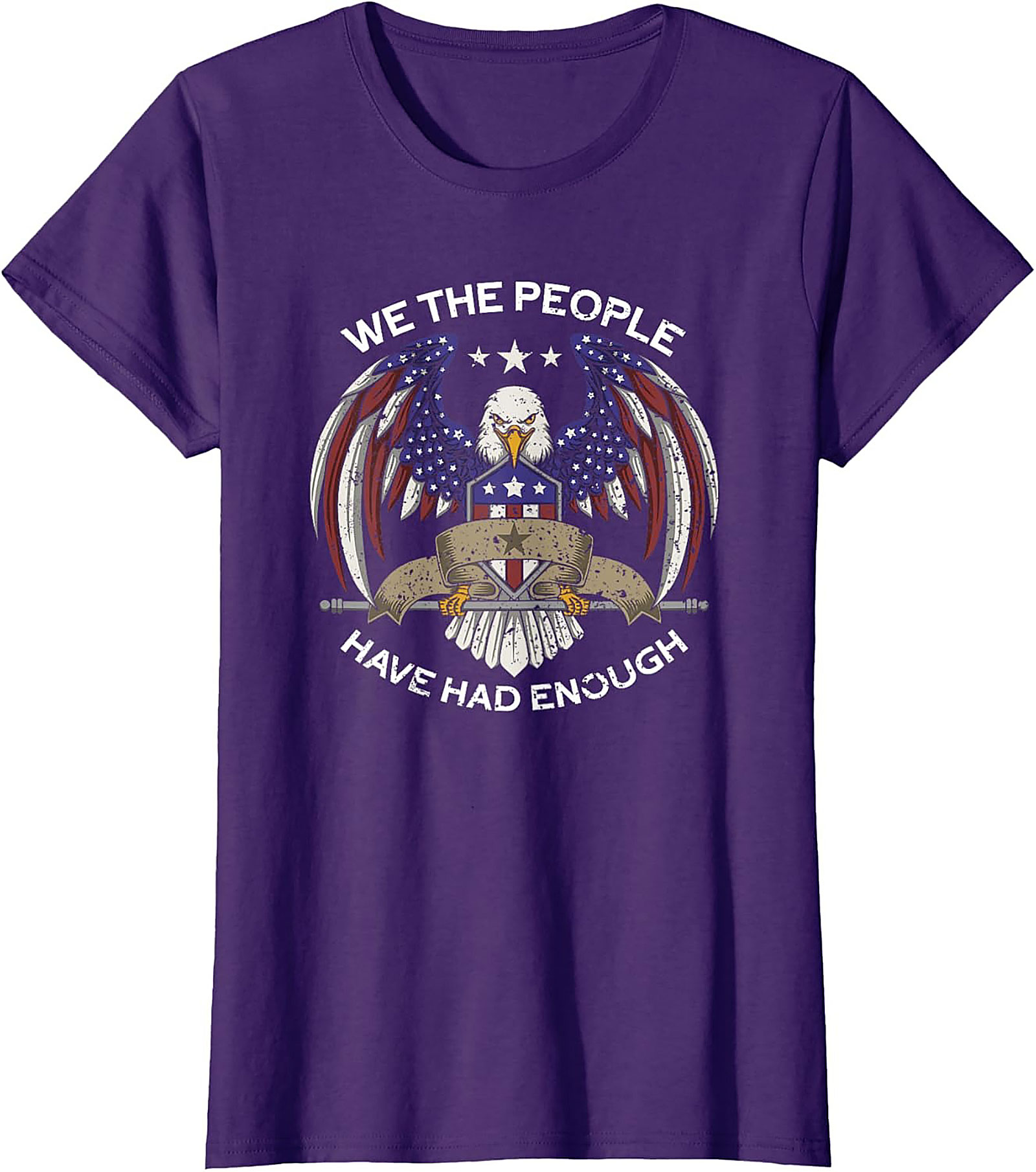 We The People T-shirt | Patriotic Eagle Graphic Tee