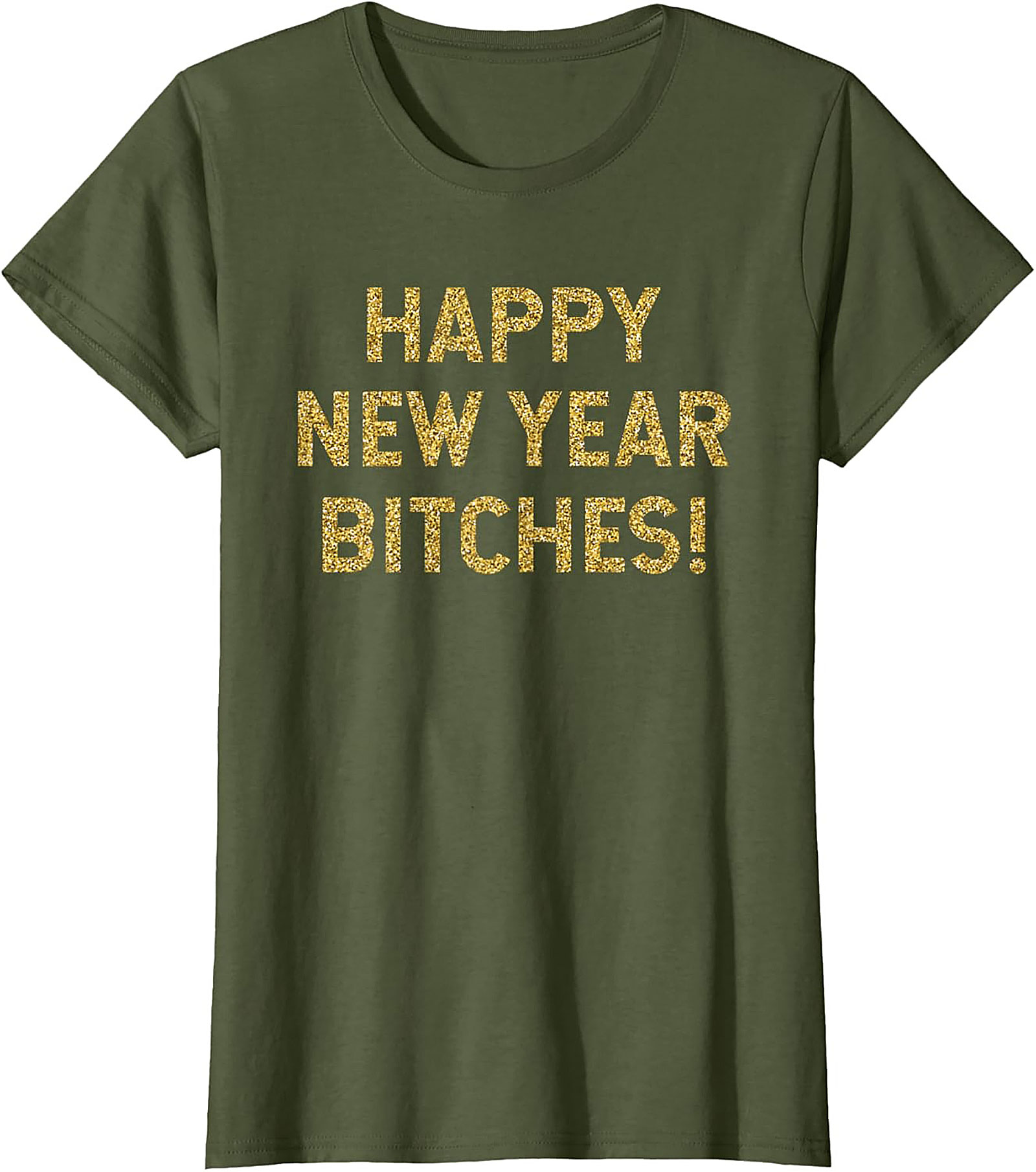 Happy New Year Bitches Shirt Funny New Year Graphic Tee