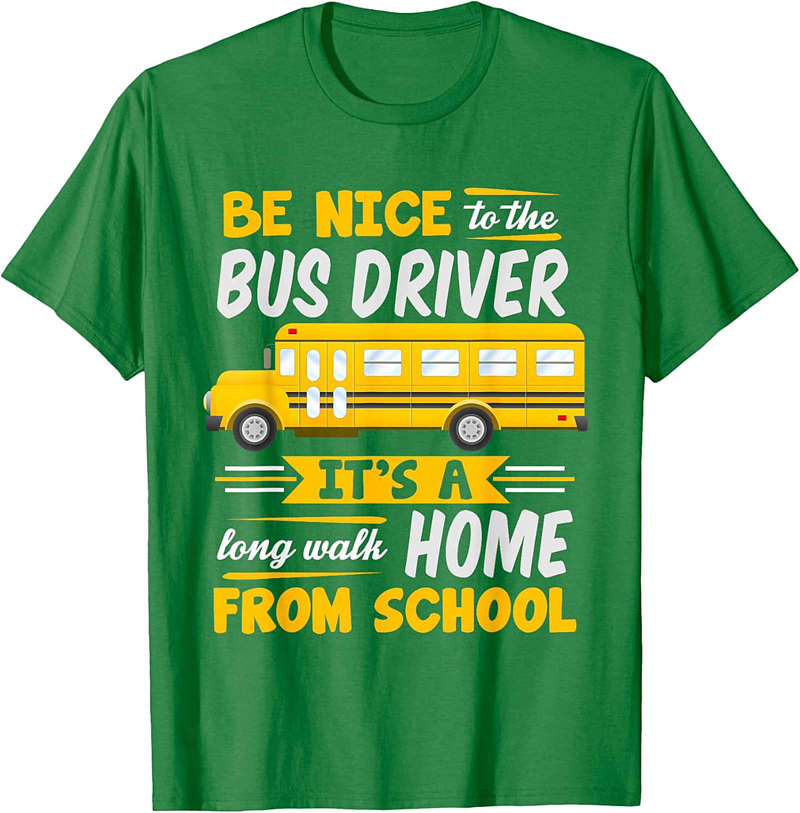 Funny Bus Driver T-Shirt  School Bus Graphic Tee Gift
