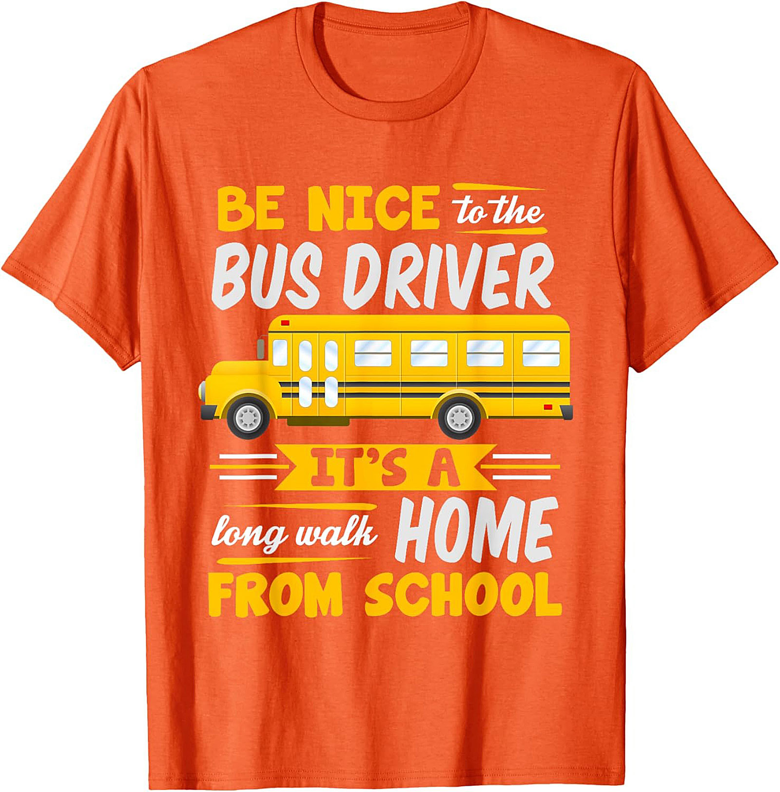 Funny Bus Driver T-Shirt  School Bus Graphic Tee Gift