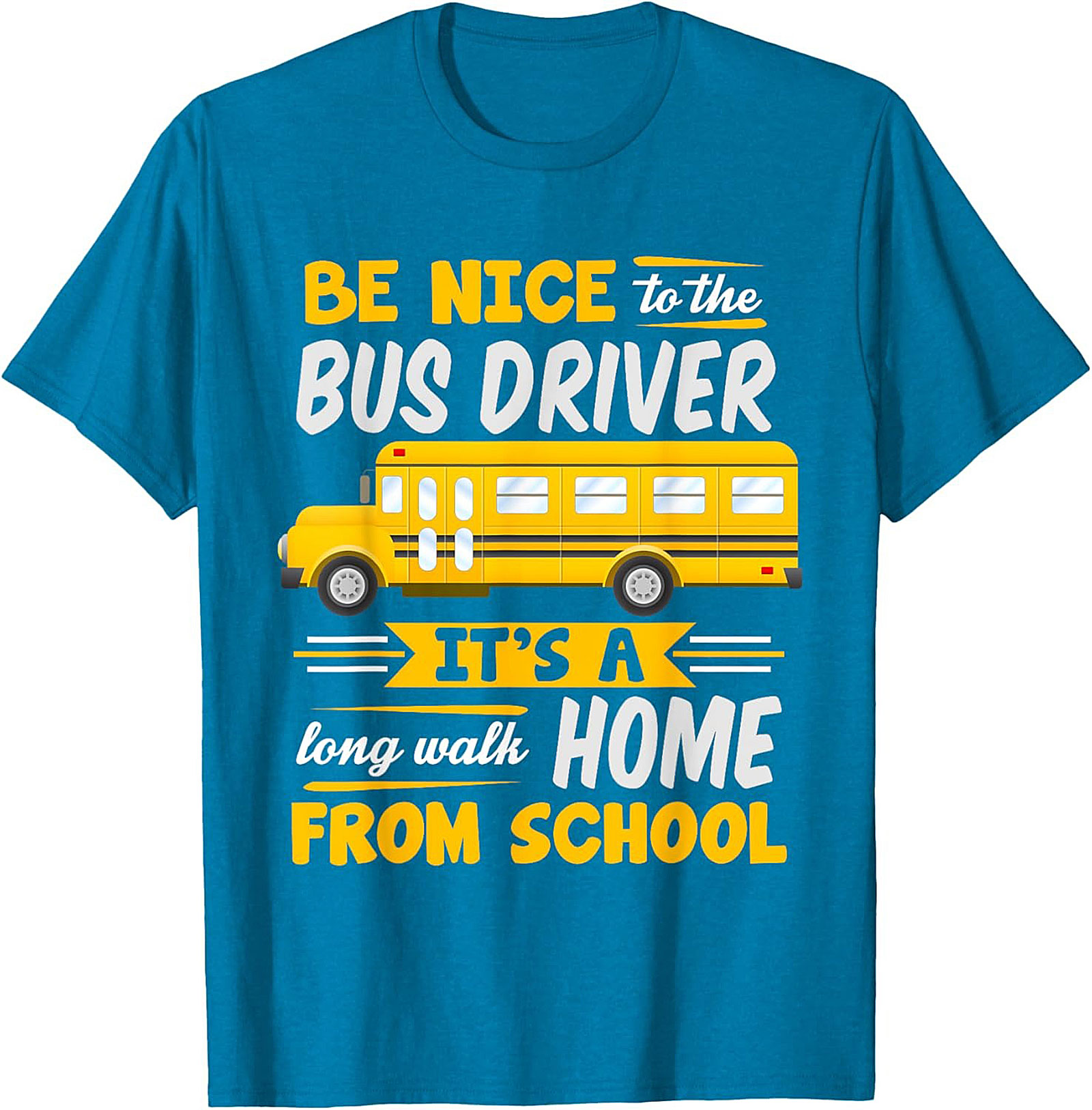 Funny Bus Driver T-Shirt  School Bus Graphic Tee Gift