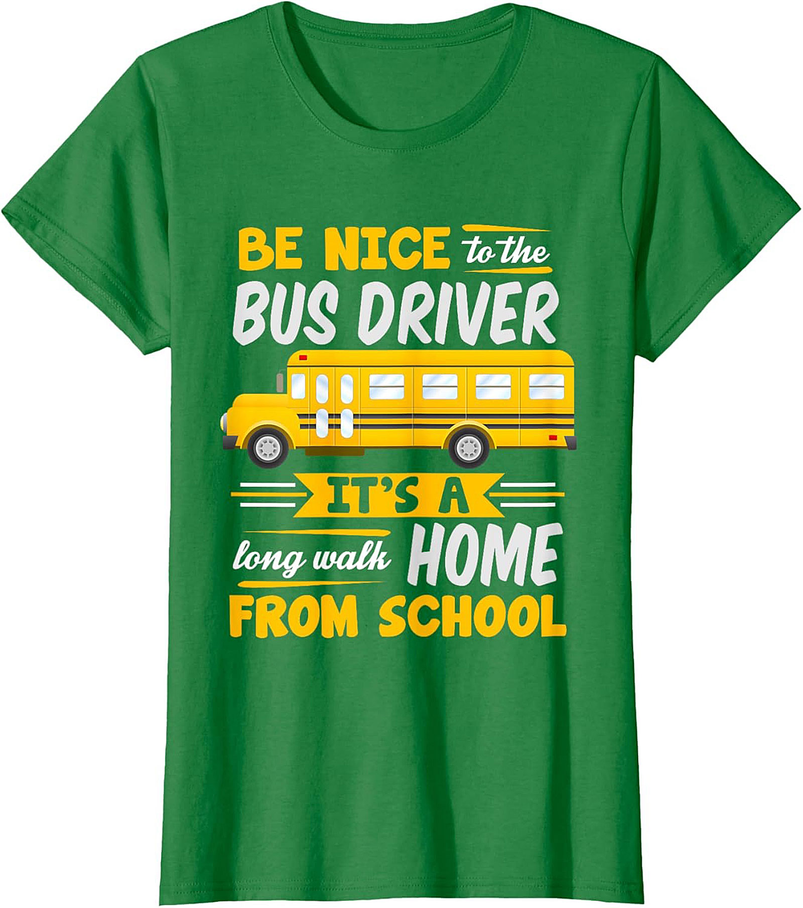 Funny Bus Driver T-Shirt  School Bus Graphic Tee Gift