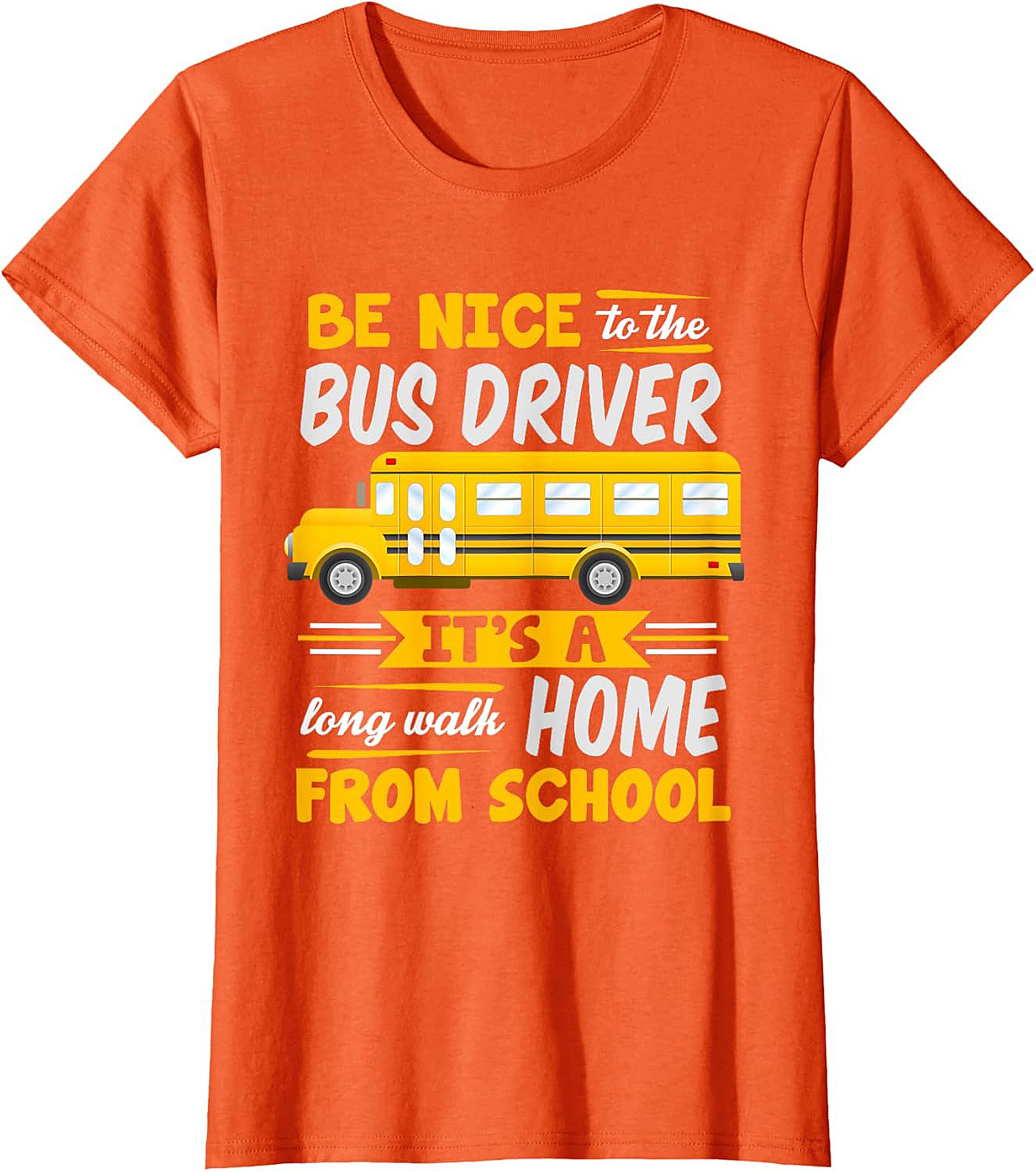 Funny Bus Driver T-Shirt  School Bus Graphic Tee Gift