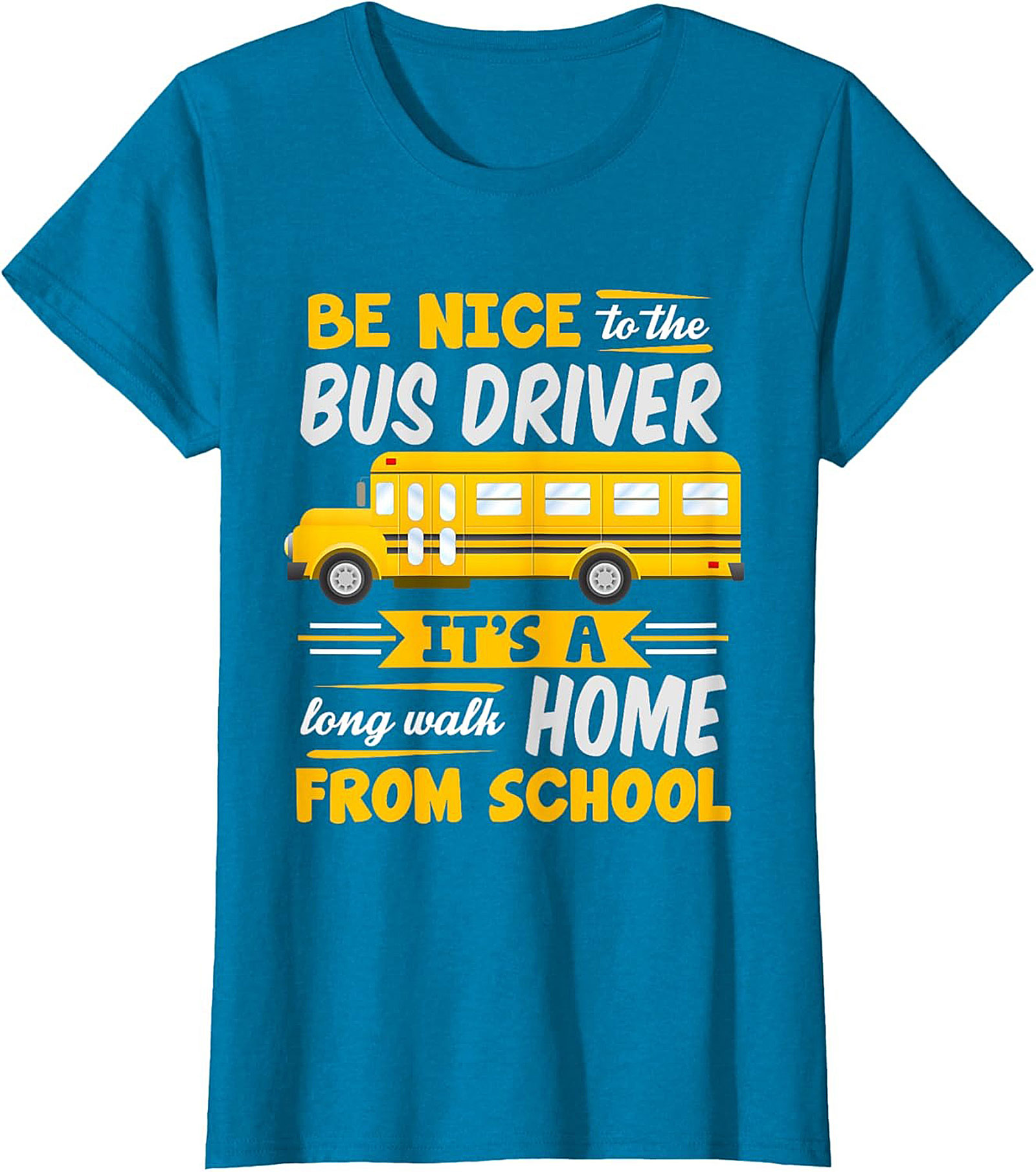 Funny Bus Driver T-Shirt  School Bus Graphic Tee Gift