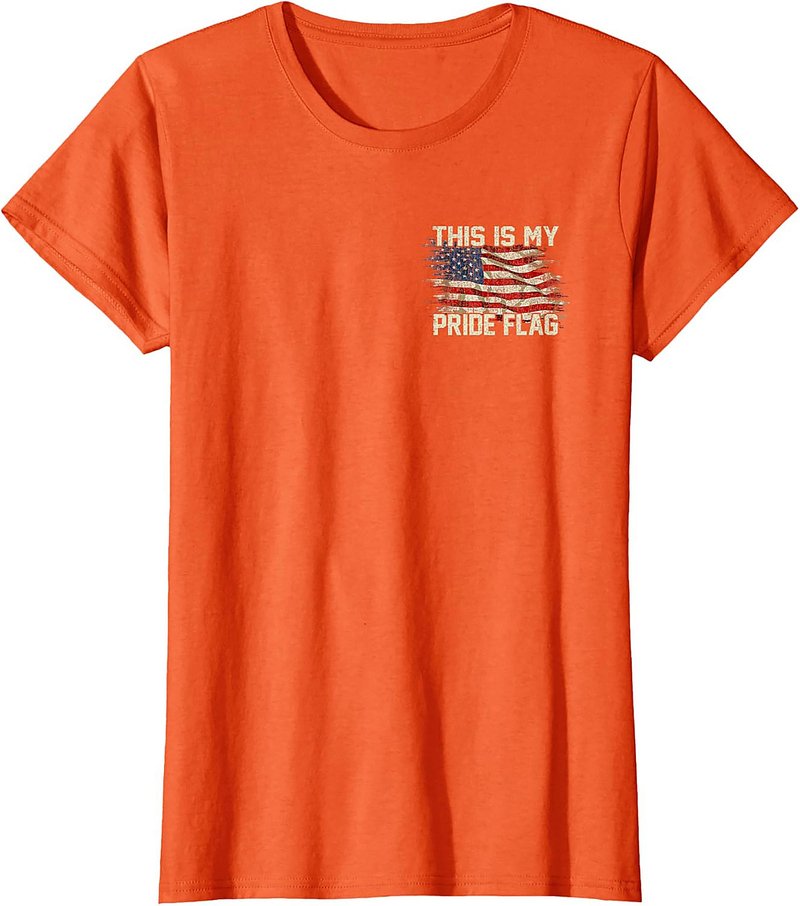 Patriotic American Flag Pride T-Shirt | USA Graphic Tee