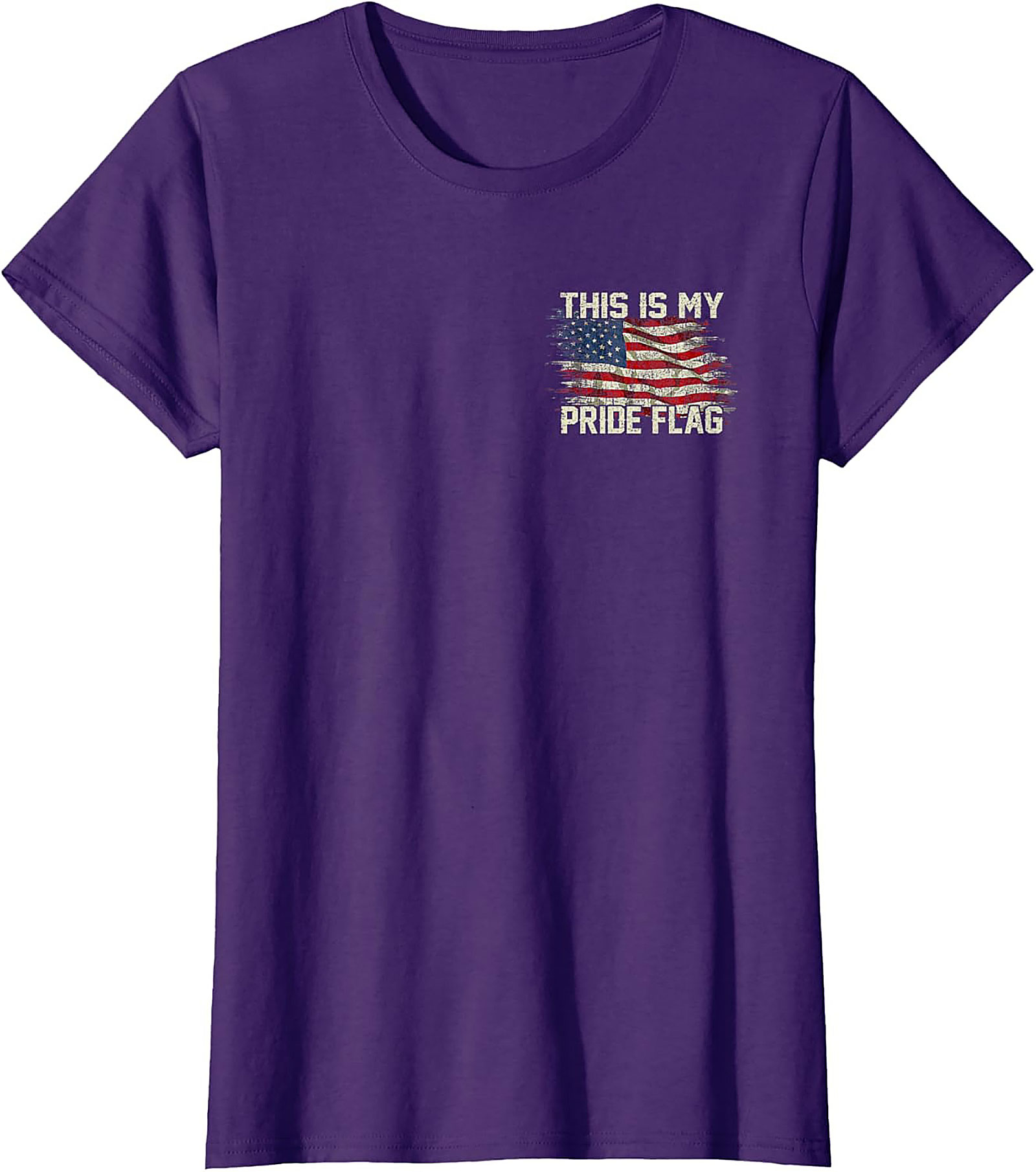 Patriotic American Flag Pride T-Shirt | USA Graphic Tee