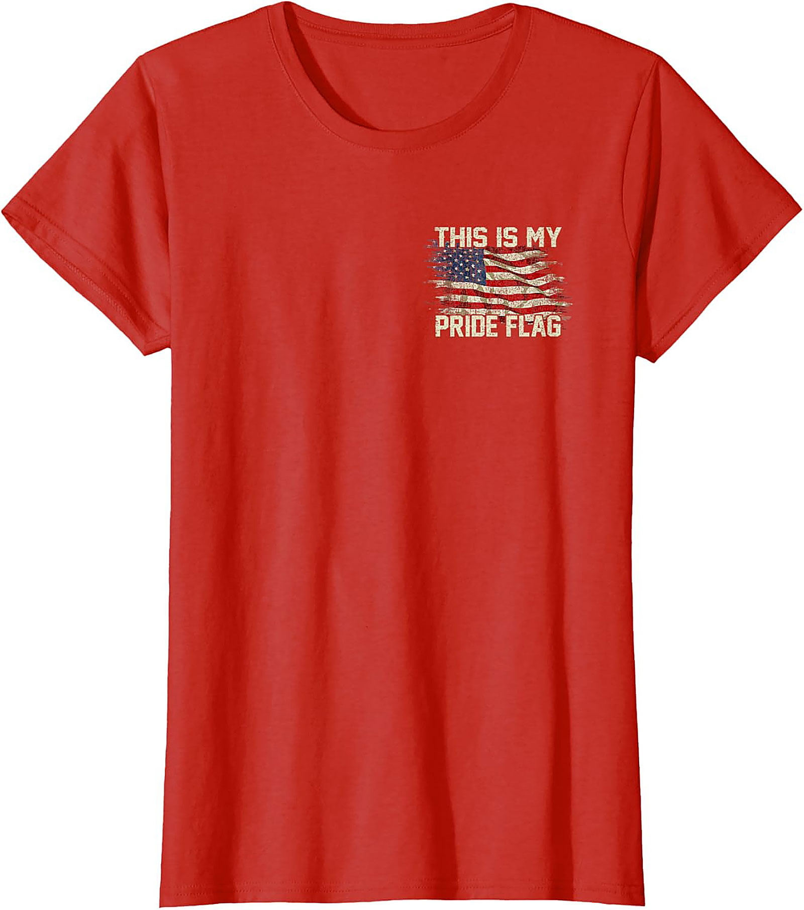 Patriotic American Flag Pride T-Shirt | USA Graphic Tee