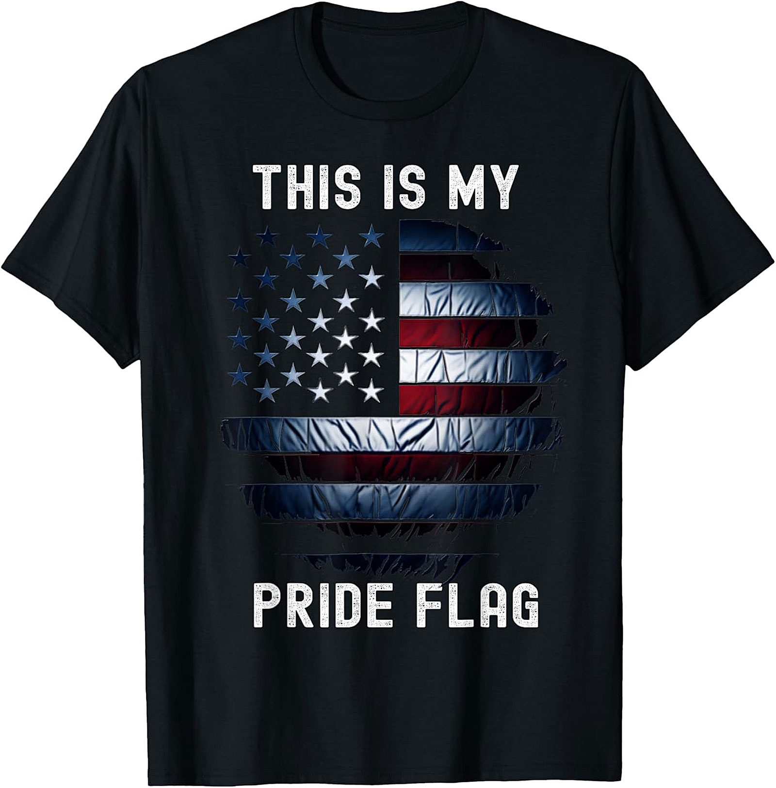 American Flag Pride T-Shirt | Patriotic USA Graphic Tee