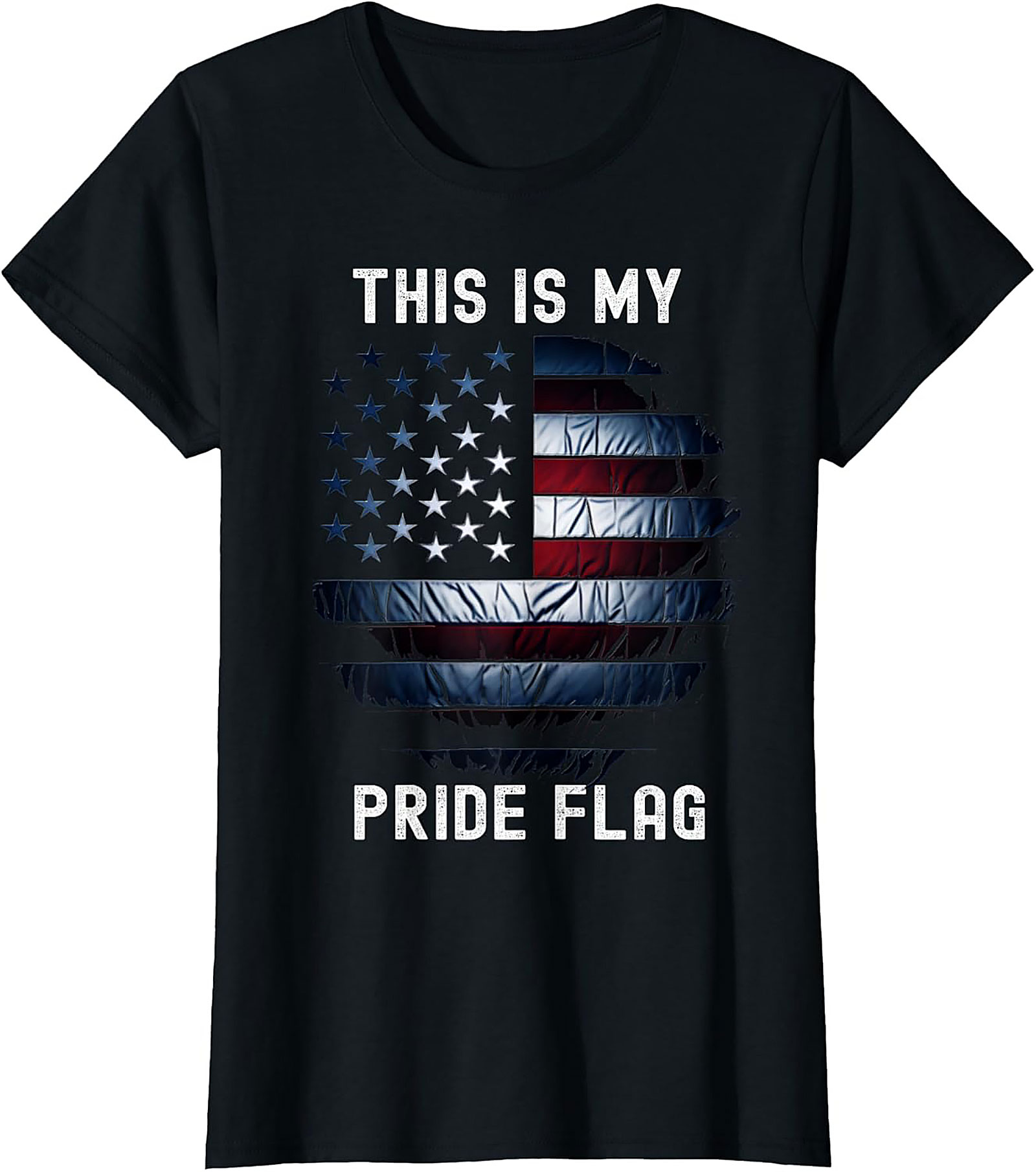American Flag Pride T-Shirt | Patriotic USA Graphic Tee