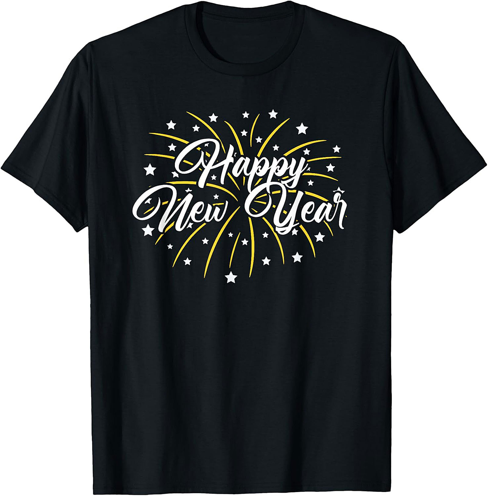 Happy New Year T-Shirt Festive Celebration Graphic Tee