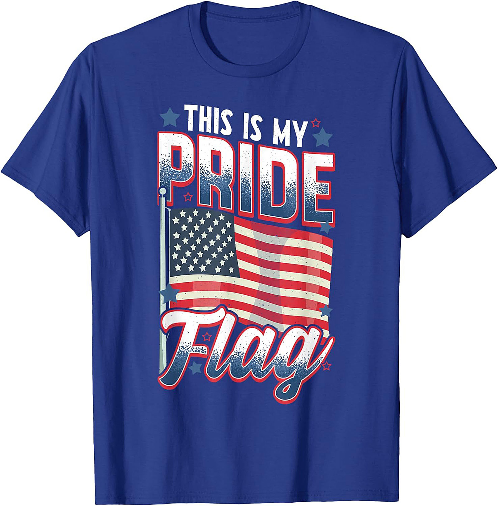 Patriotic Pride Flag Graphic Tee | USA Shirt Gift Idea