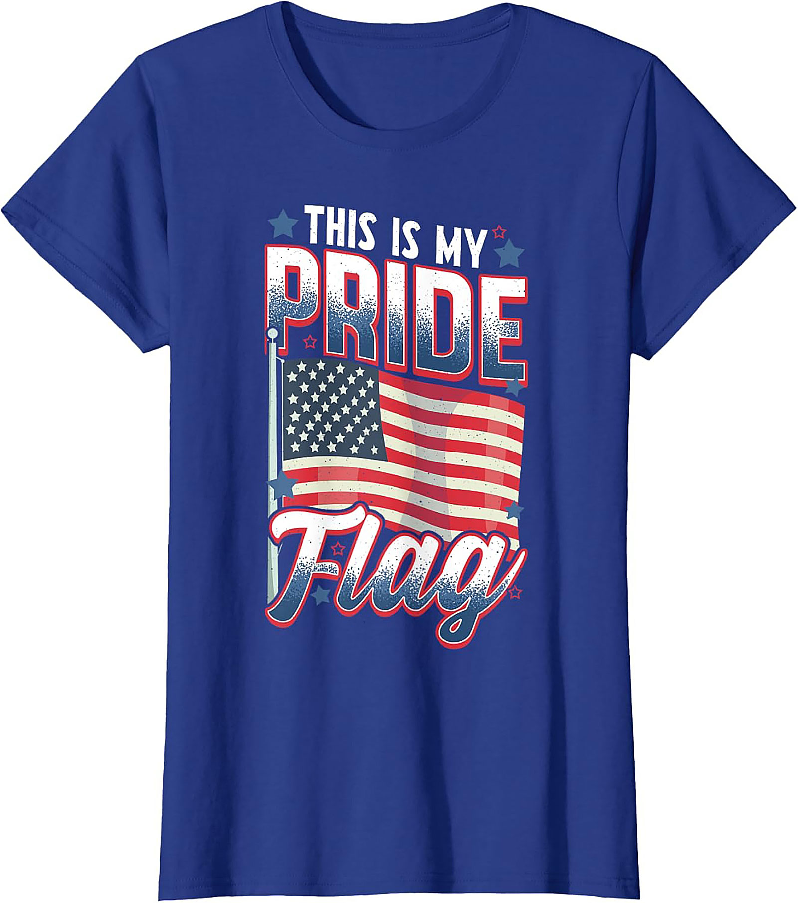 Patriotic Pride Flag Graphic Tee | USA Shirt Gift Idea