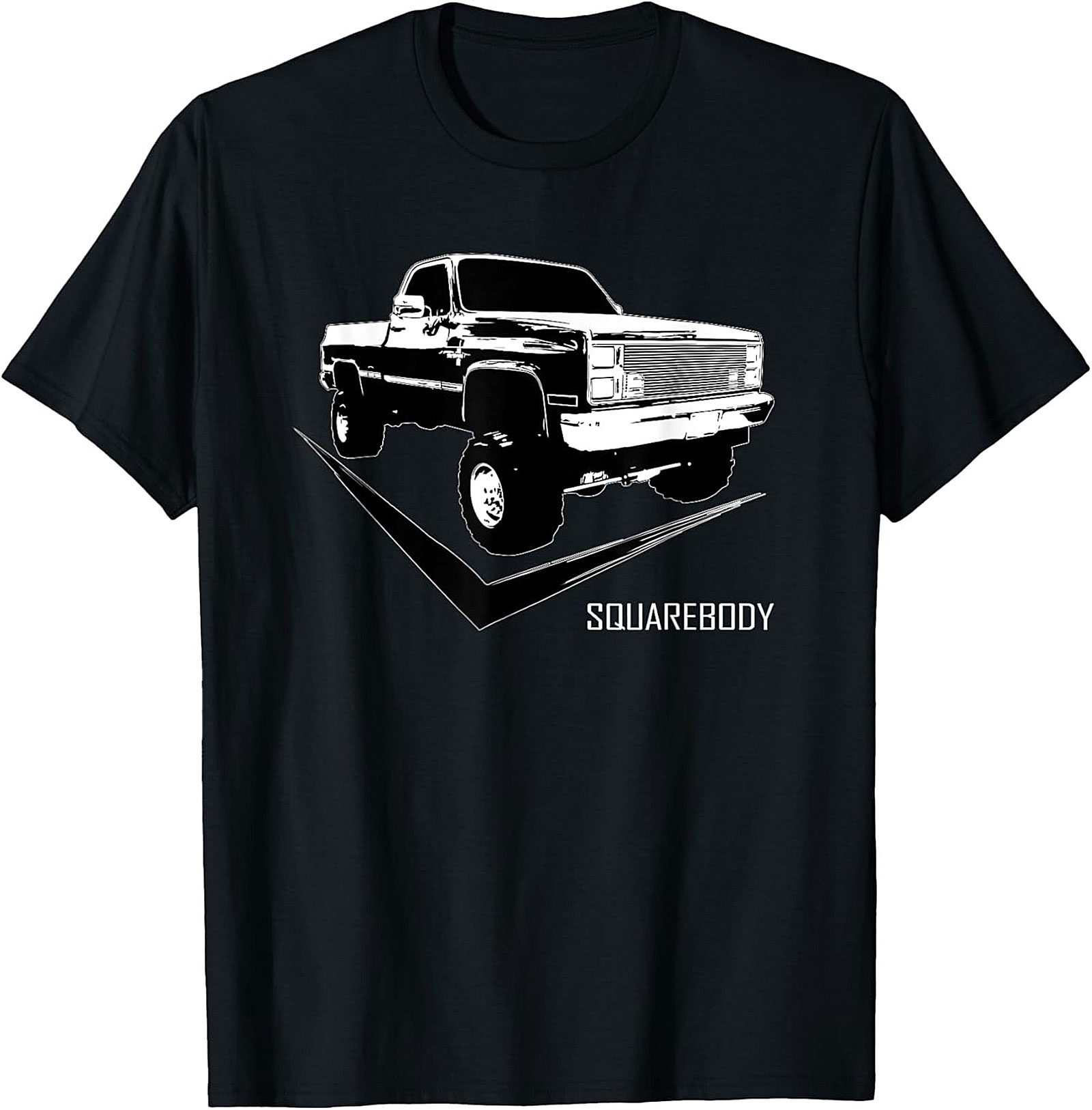 Squarebody Truck Graphic Tee Vintage 4x4 Shirt