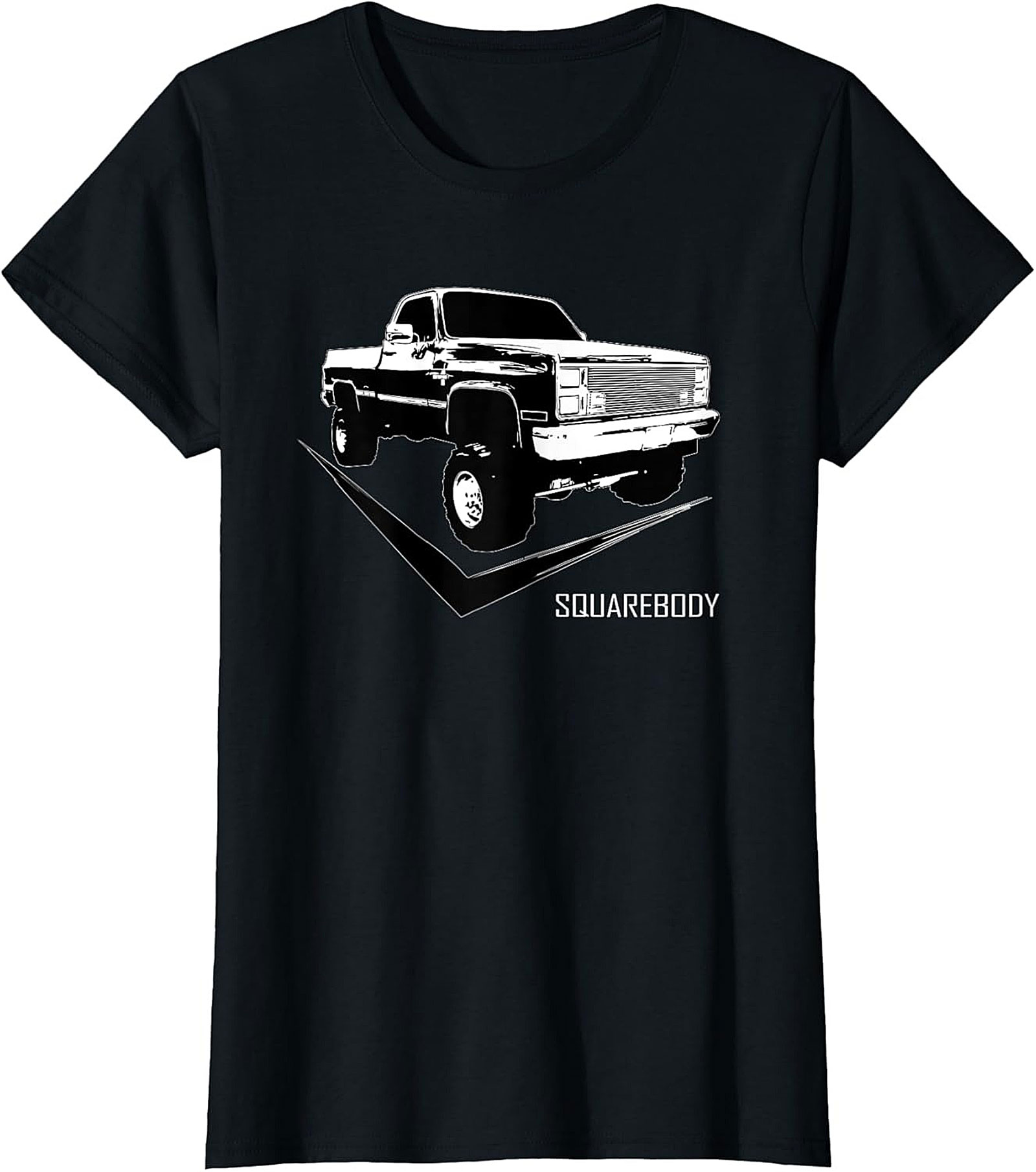 Squarebody Truck Graphic Tee Vintage 4x4 Shirt