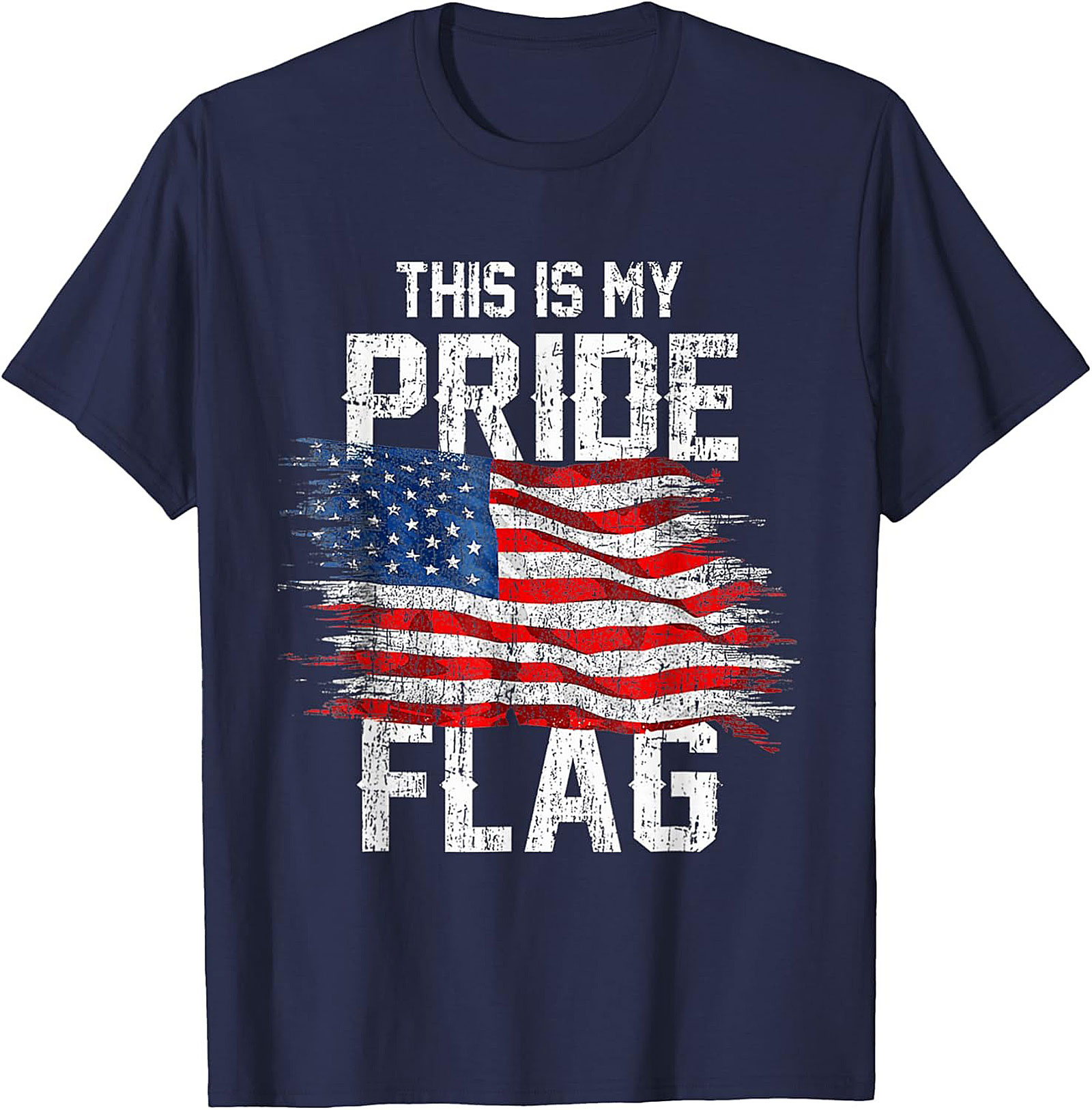 American Flag Pride T-Shirt | USA Patriotic Graphic Tee