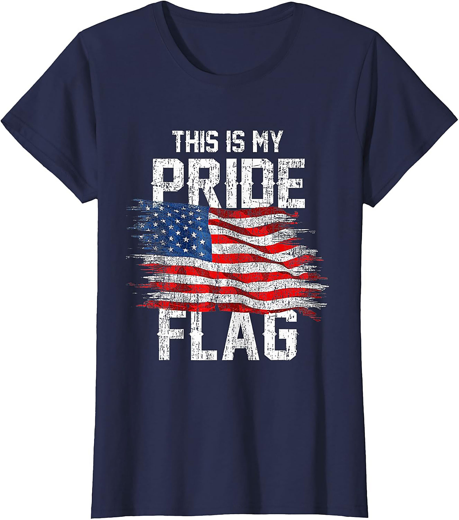 American Flag Pride T-Shirt | USA Patriotic Graphic Tee