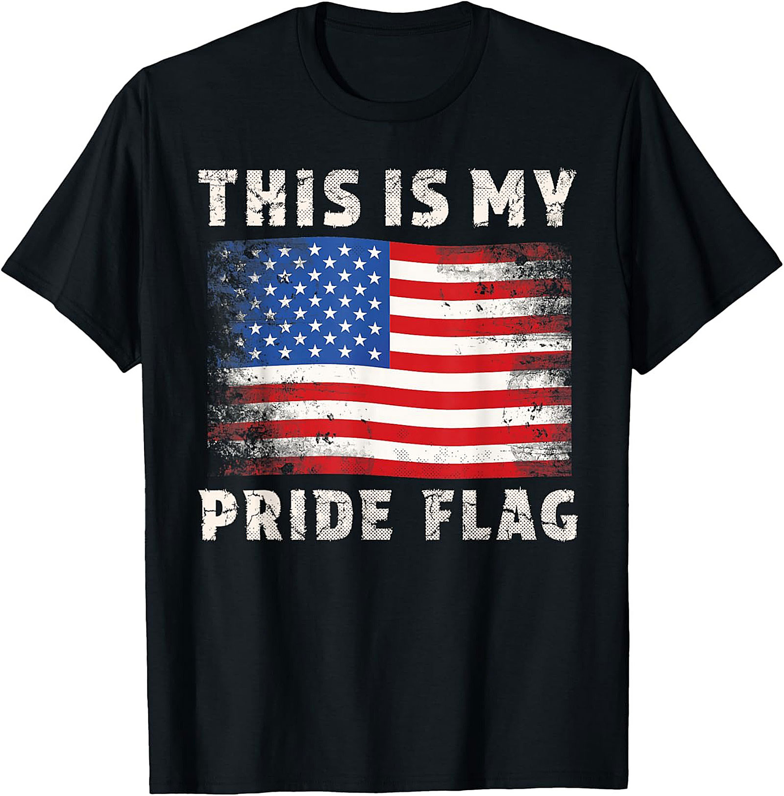 USA Pride Graphic Tee | Patriotic American Flag Shirt