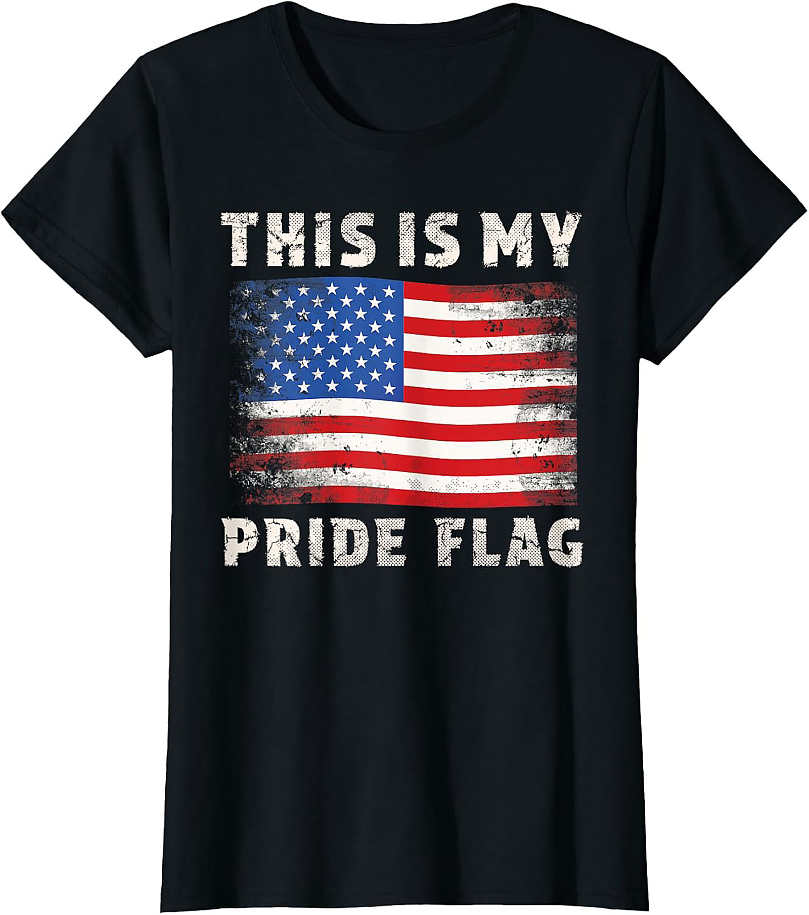 USA Pride Graphic Tee | Patriotic American Flag Shirt