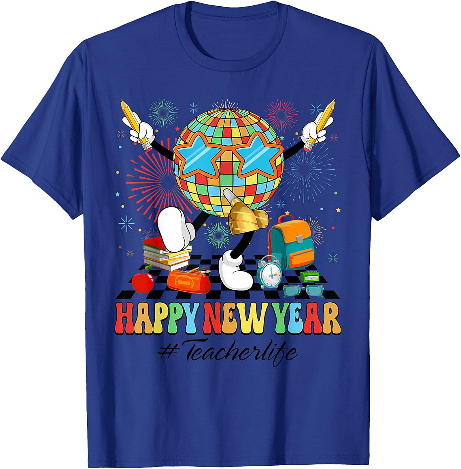 New Year Teacher Graphic Tee Funny Teacherlife Unisex Shirt