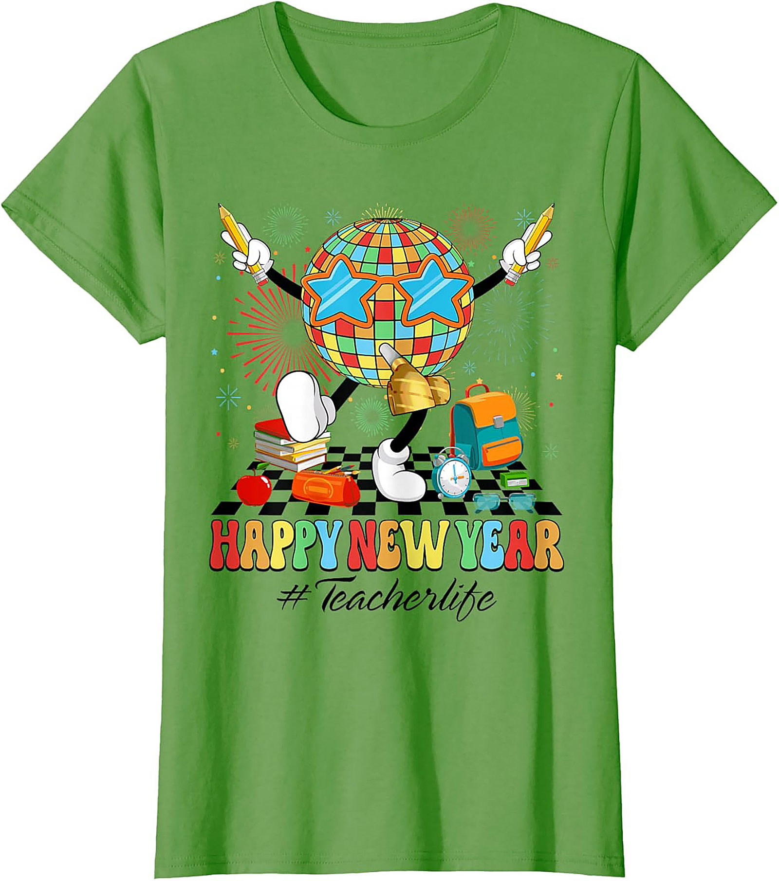 New Year Teacher Graphic Tee Funny Teacherlife Unisex Shirt