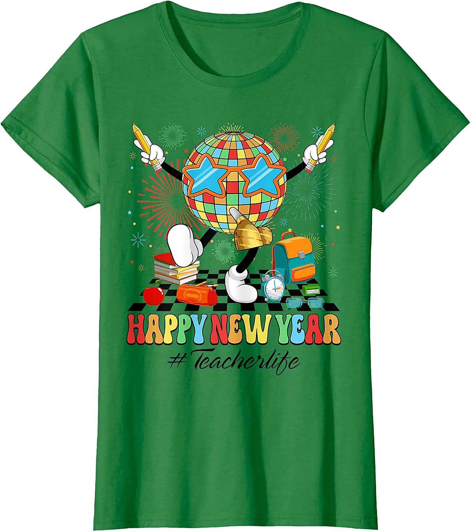 New Year Teacher Graphic Tee Funny Teacherlife Unisex Shirt
