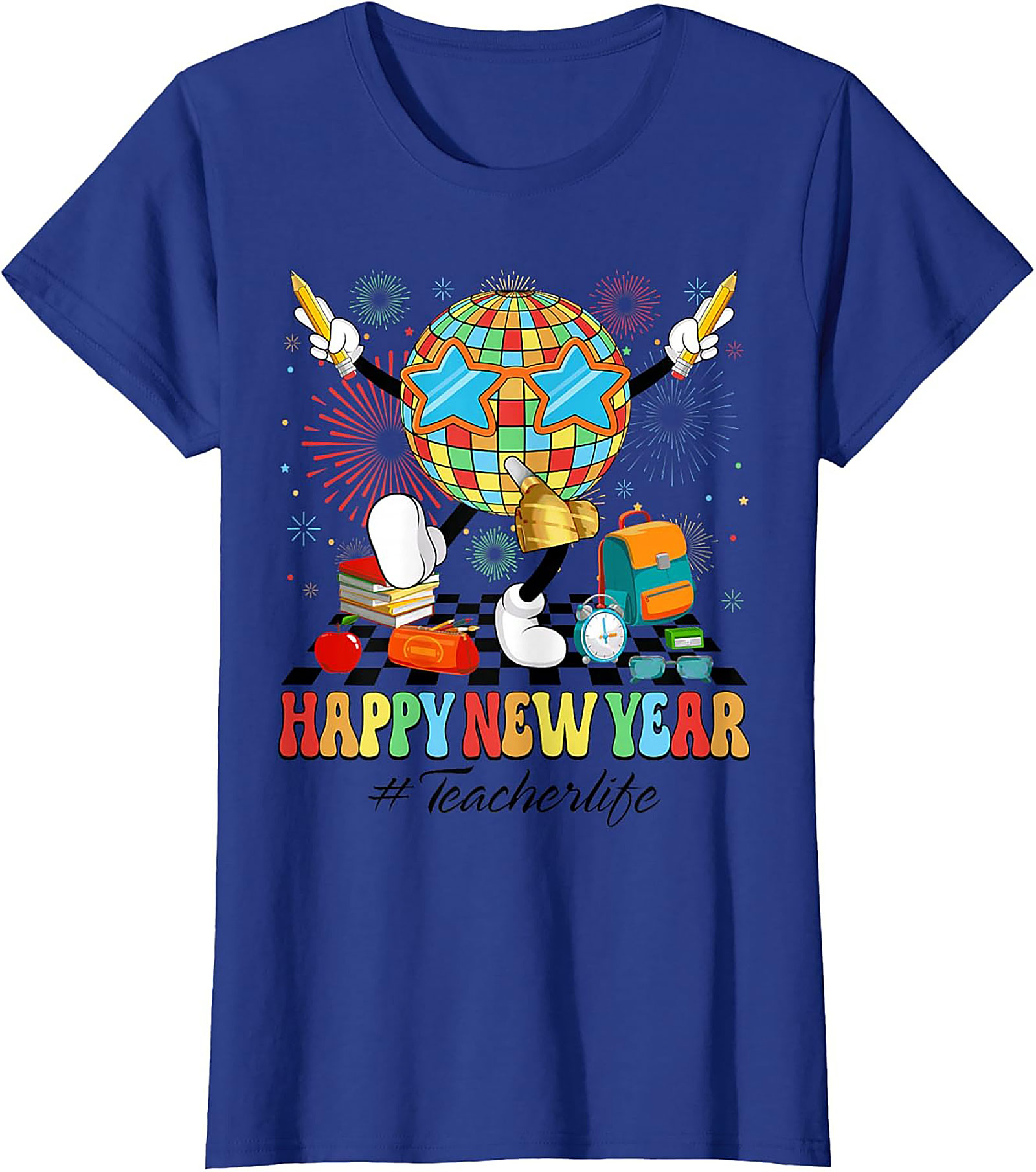 New Year Teacher Graphic Tee Funny Teacherlife Unisex Shirt