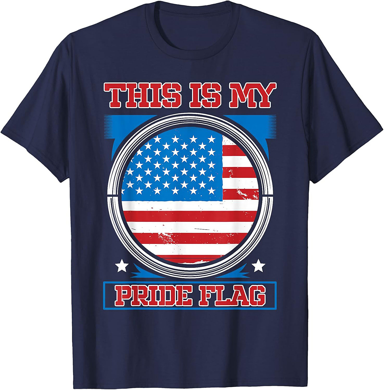 American Flag Pride T-Shirt | Patriotic USA Graphic Tee