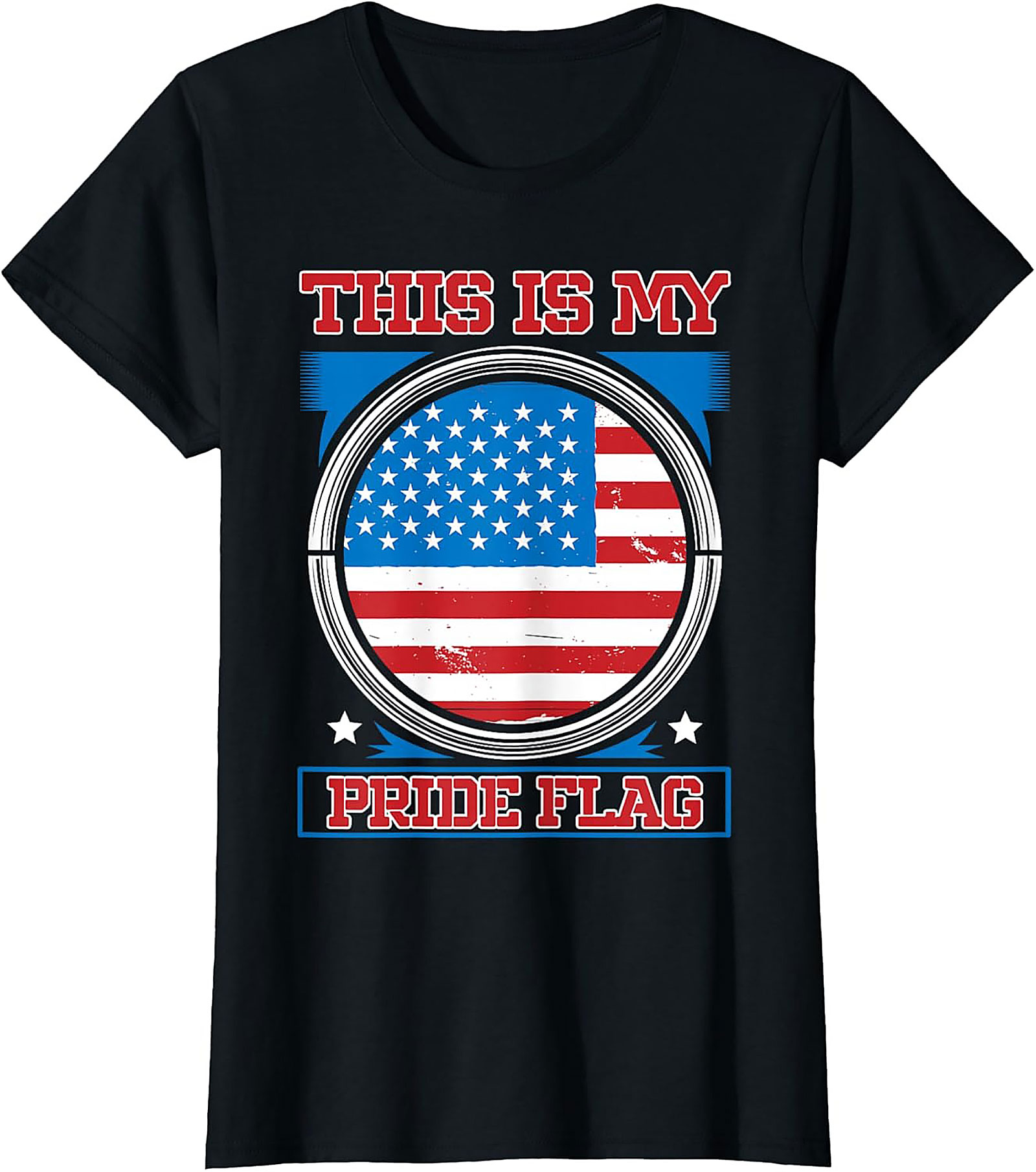 American Flag Pride T-Shirt | Patriotic USA Graphic Tee