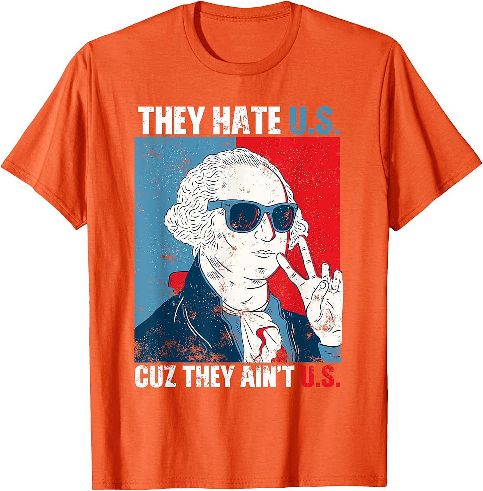 Funny Patriotic T-Shirt | George Washington Graphic Tee