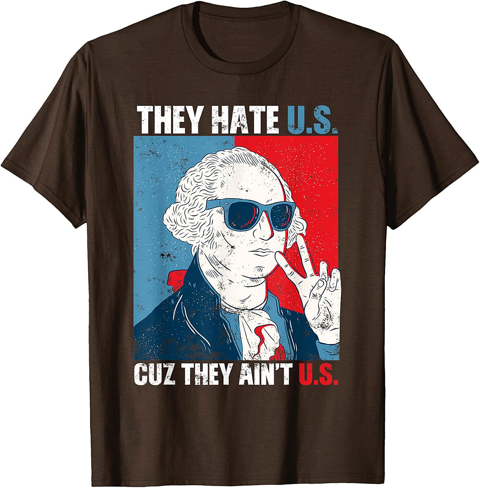 Funny Patriotic T-Shirt | George Washington Graphic Tee