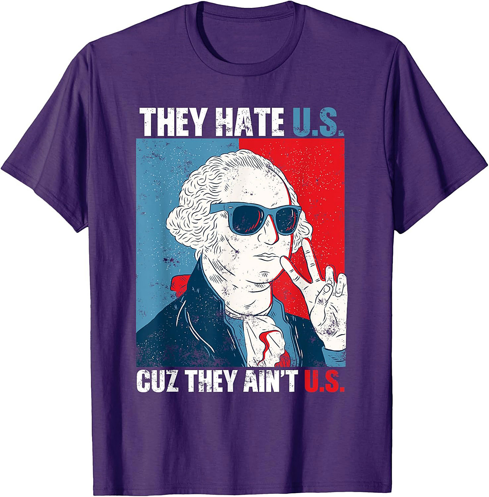 Funny Patriotic T-Shirt | George Washington Graphic Tee