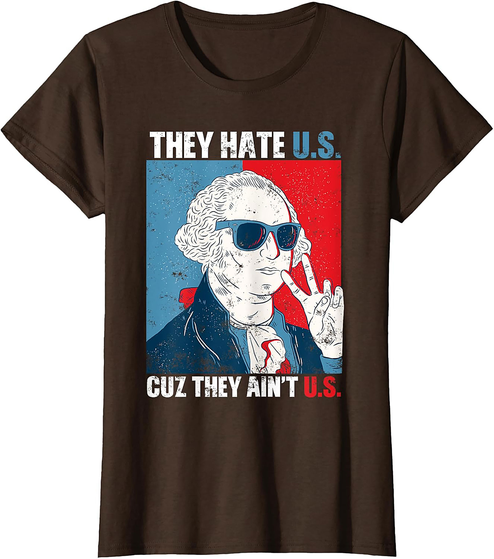 Funny Patriotic T-Shirt | George Washington Graphic Tee