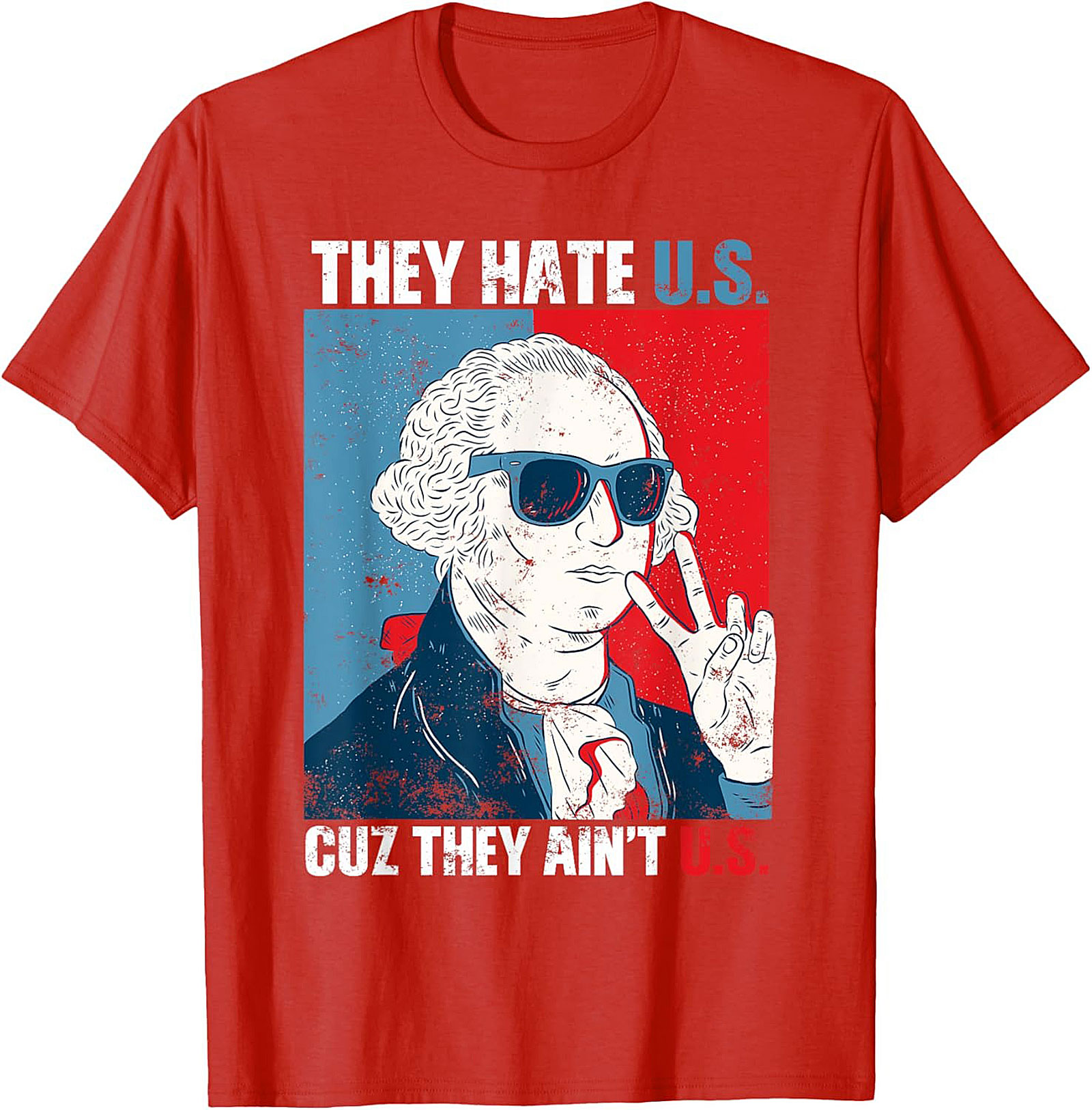 Funny Patriotic T-Shirt | George Washington Graphic Tee