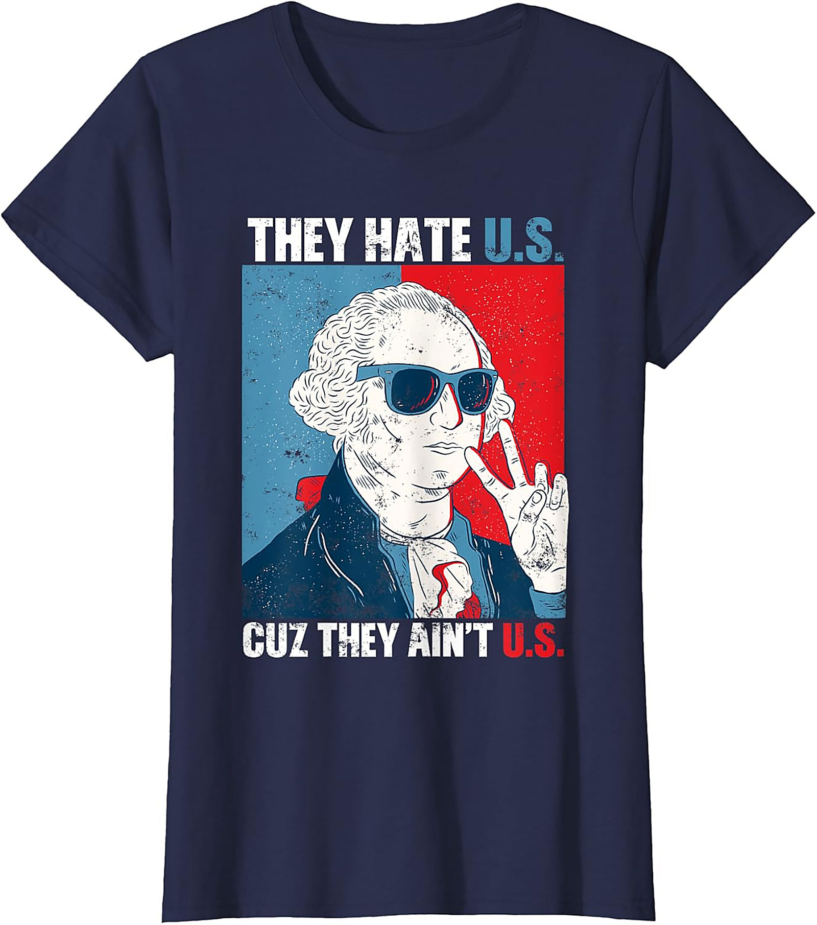 Funny Patriotic T-Shirt | George Washington Graphic Tee
