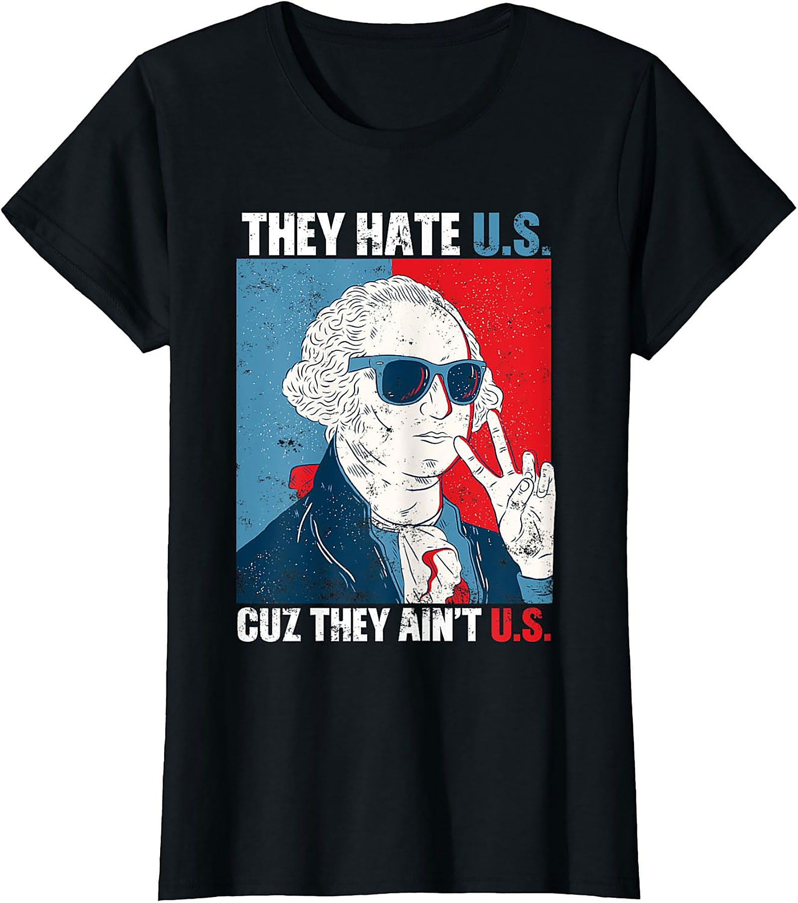 Funny Patriotic T-Shirt | George Washington Graphic Tee